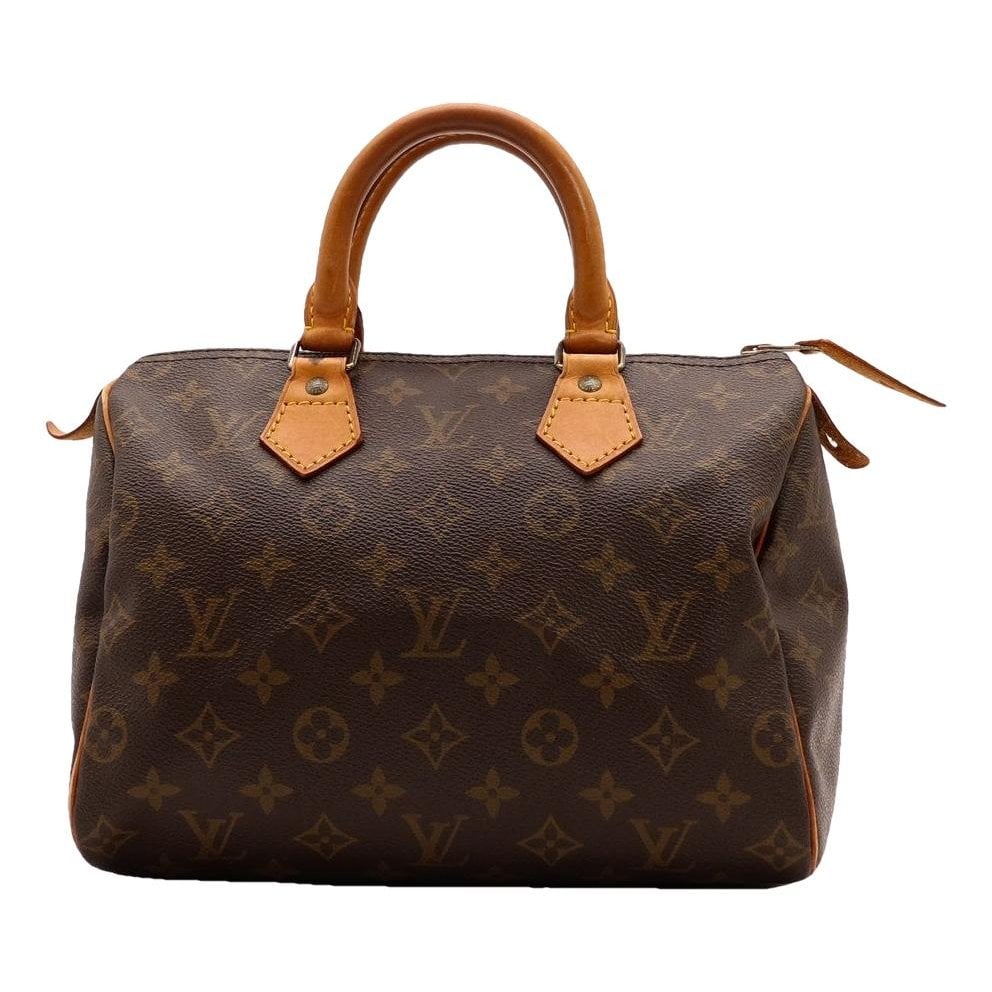 Speedy leather handbag