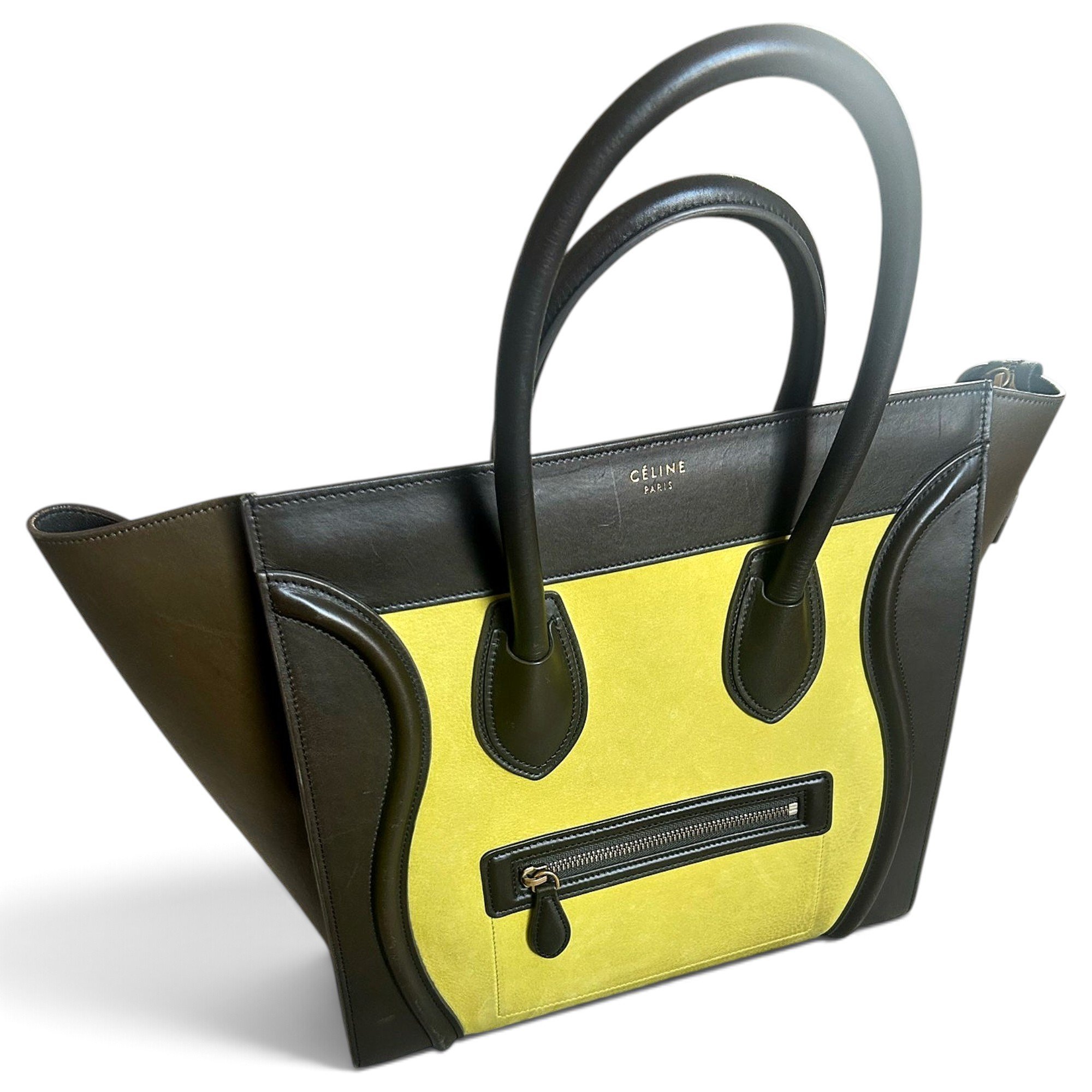Celine Luggage leather tote