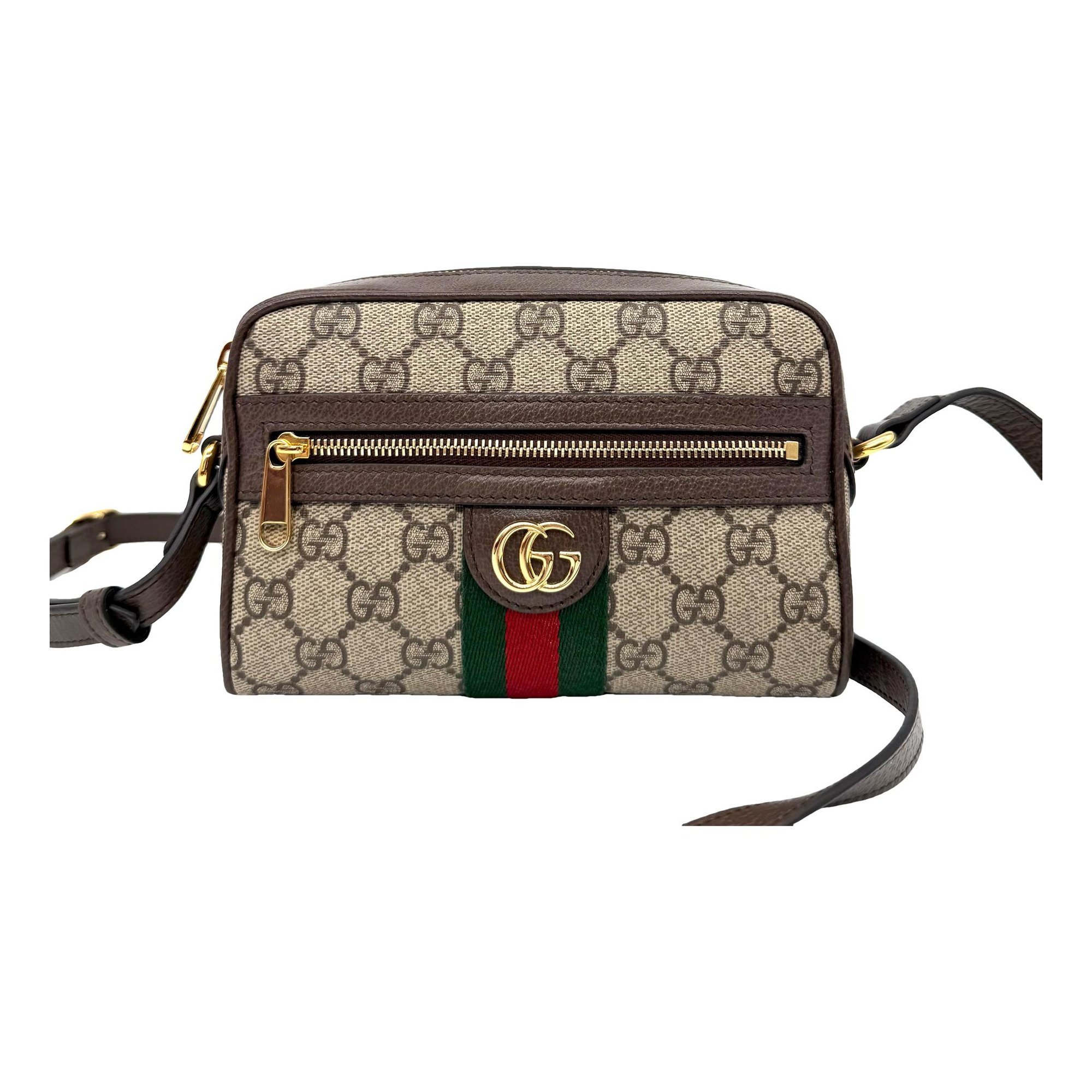 Ophidia Zip leather handbag