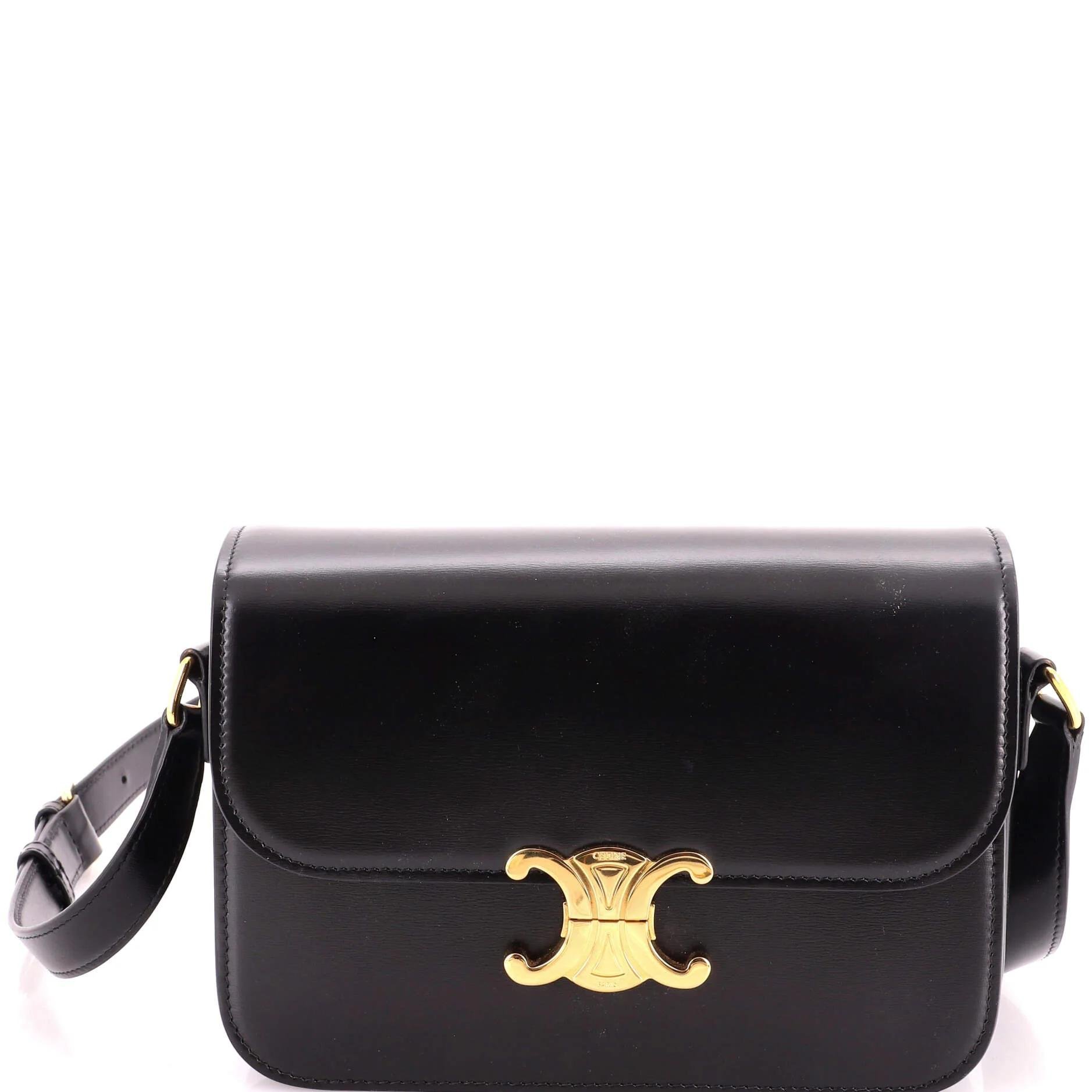 Leather crossbody bag