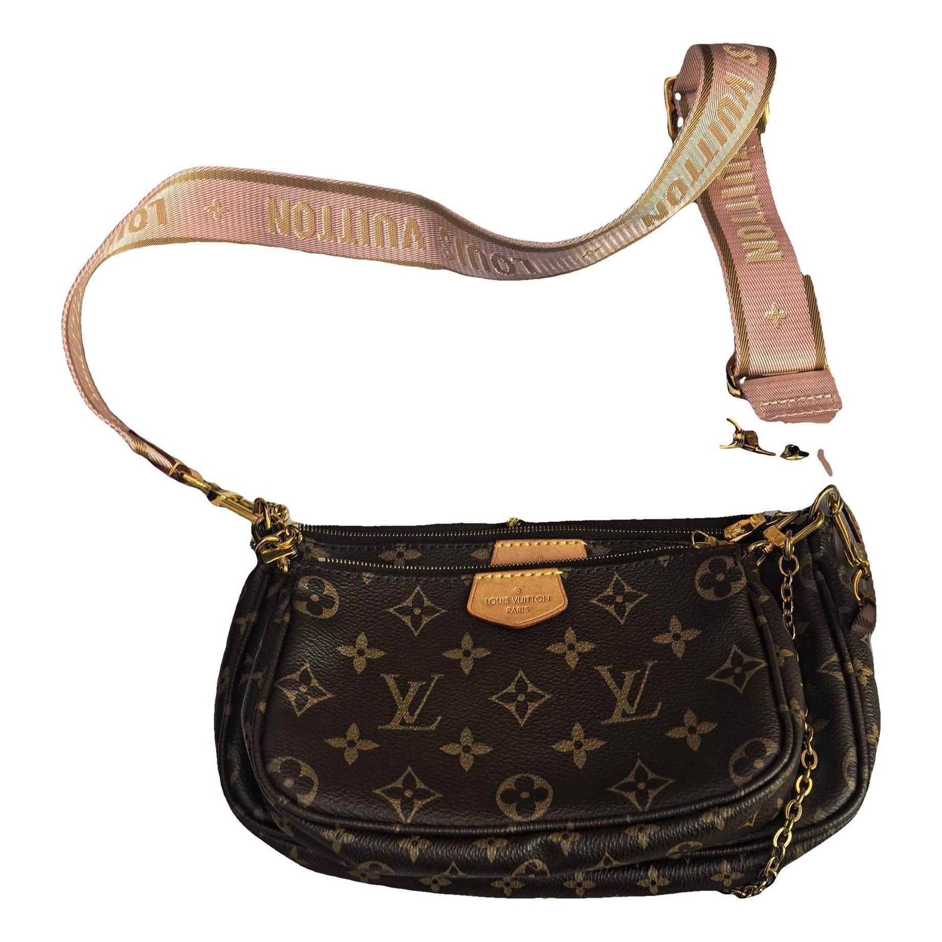 Multi Pochette Accessoires leather handbag