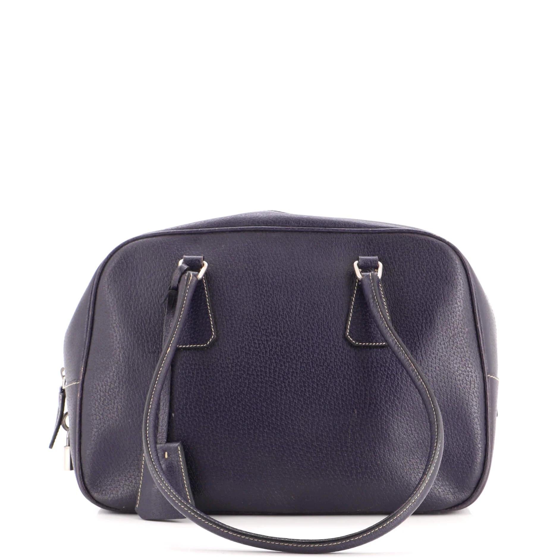 Prada Leather bowling bag
