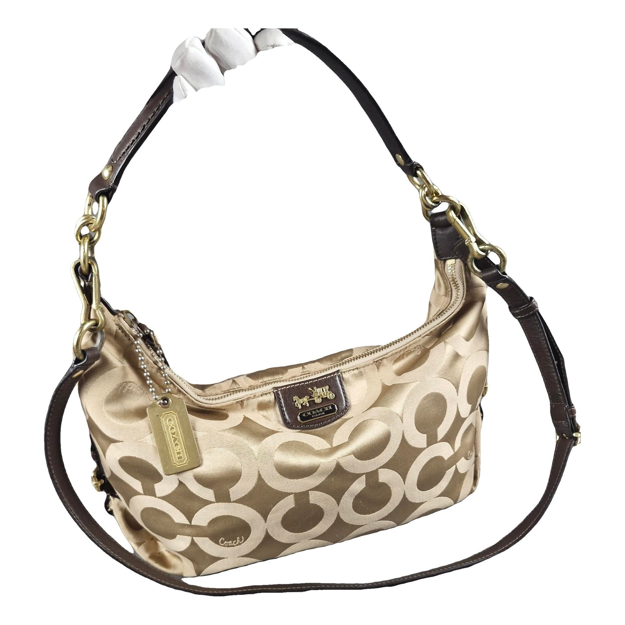 Signature Sufflette cloth handbag