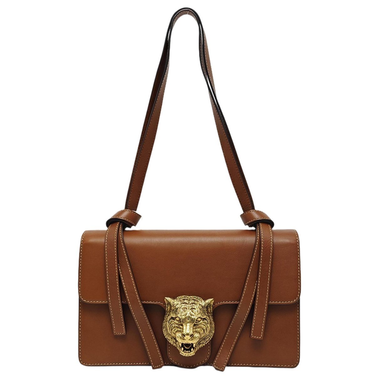 Animalier leather handbag