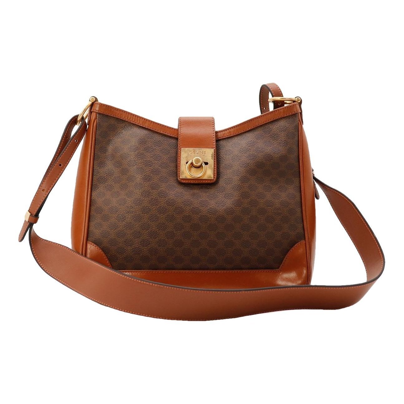 Triomphe leather handbag