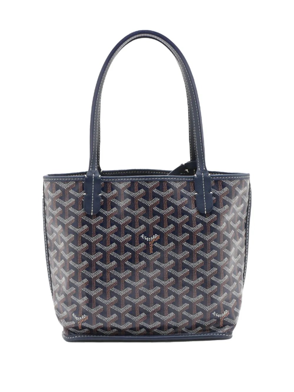 2000-2026 Mini Goyardine Reversible Anjou tote bag
