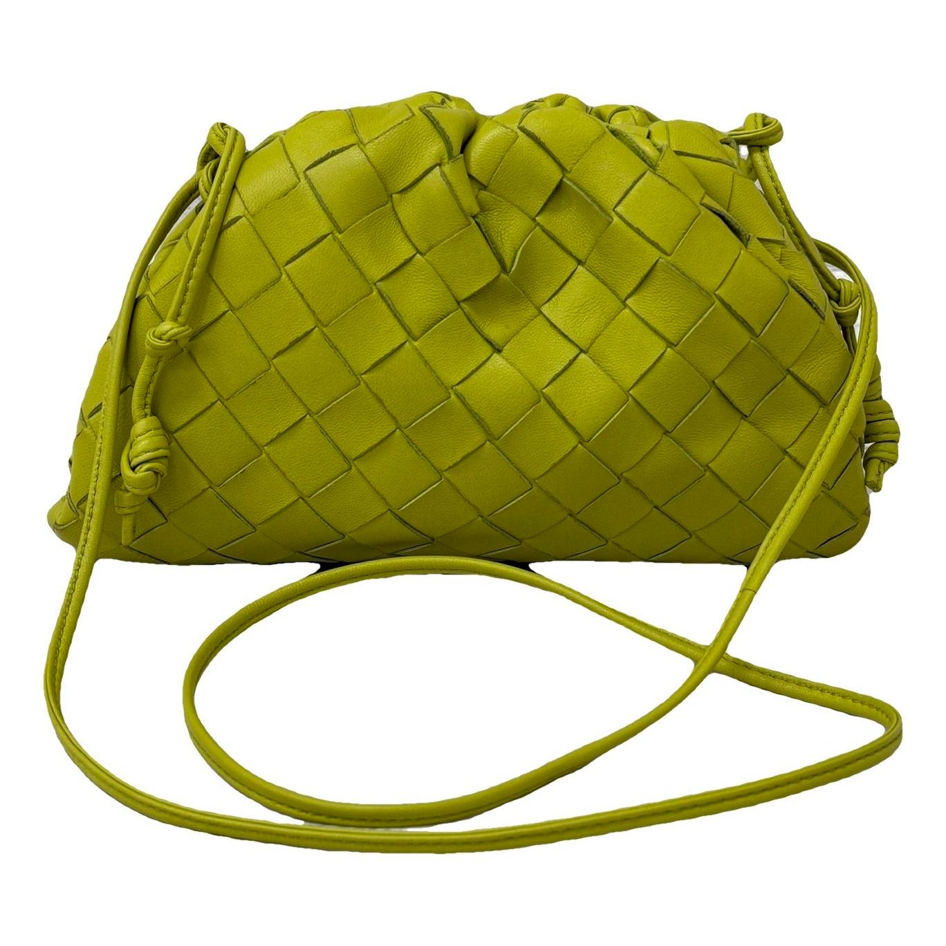 Pouch leather handbag