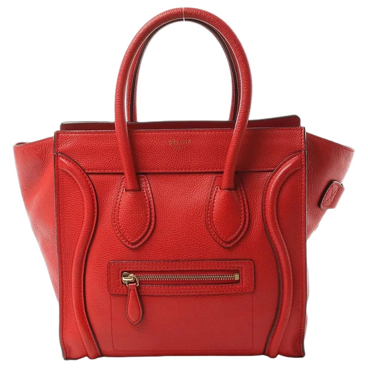 Luggage leather handbag