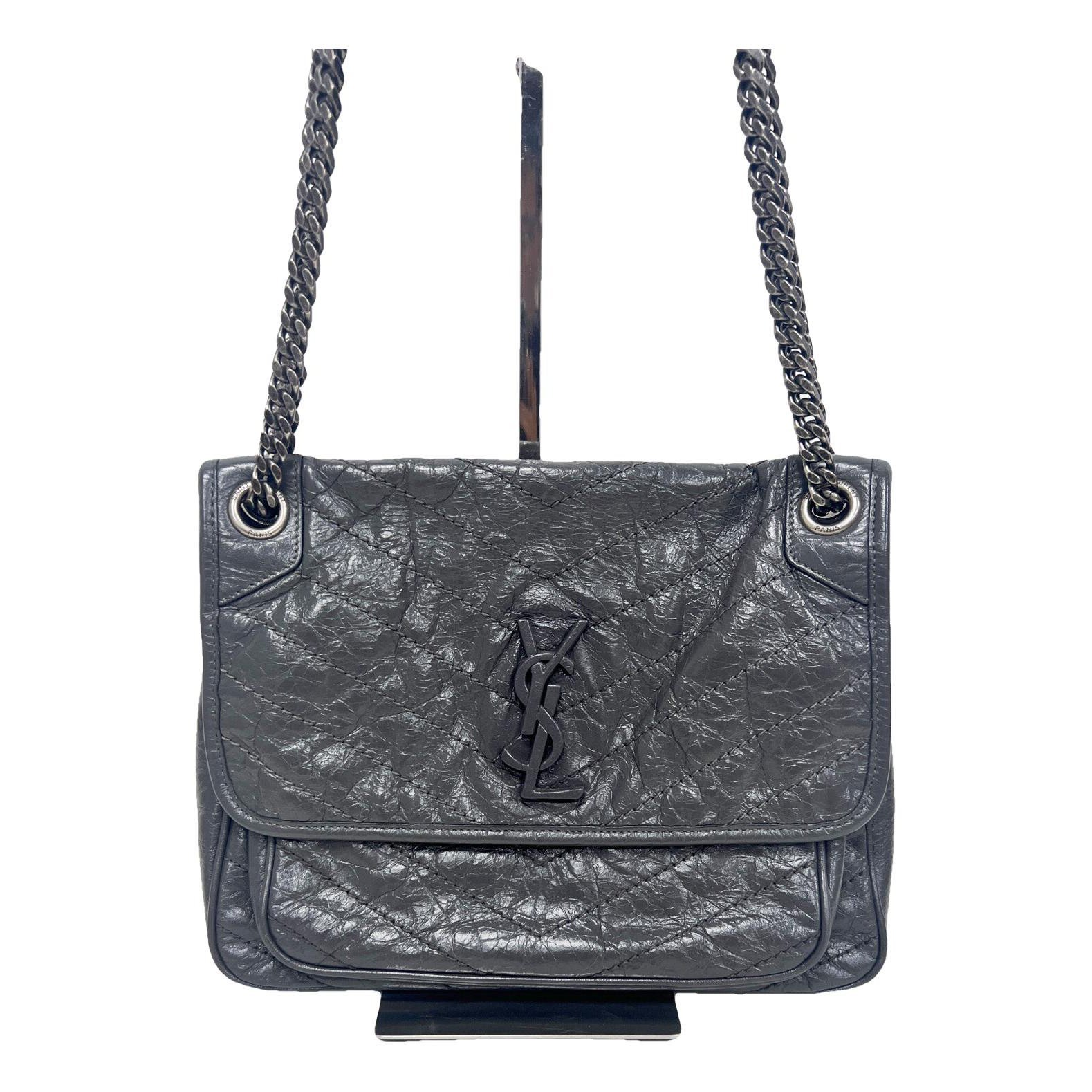 Niki leather crossbody bag