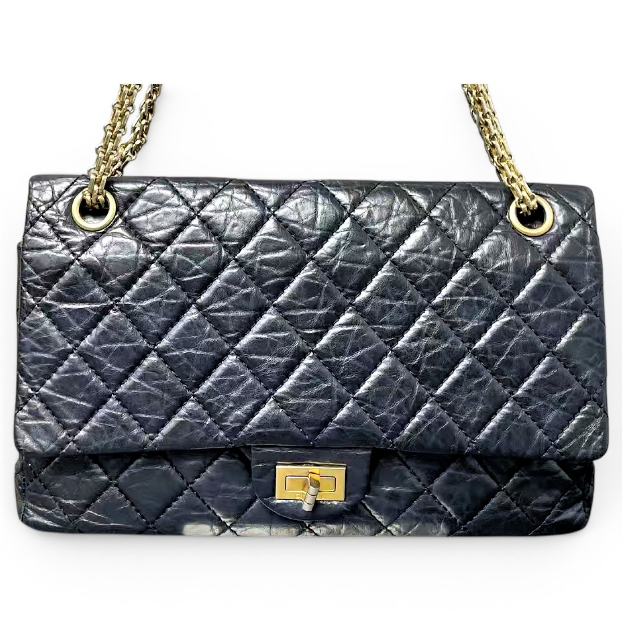 2.55 leather handbag