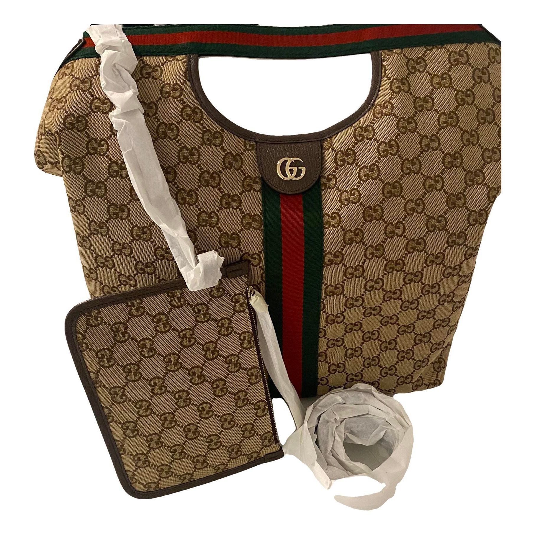 Gucci Giglio cloth handbag