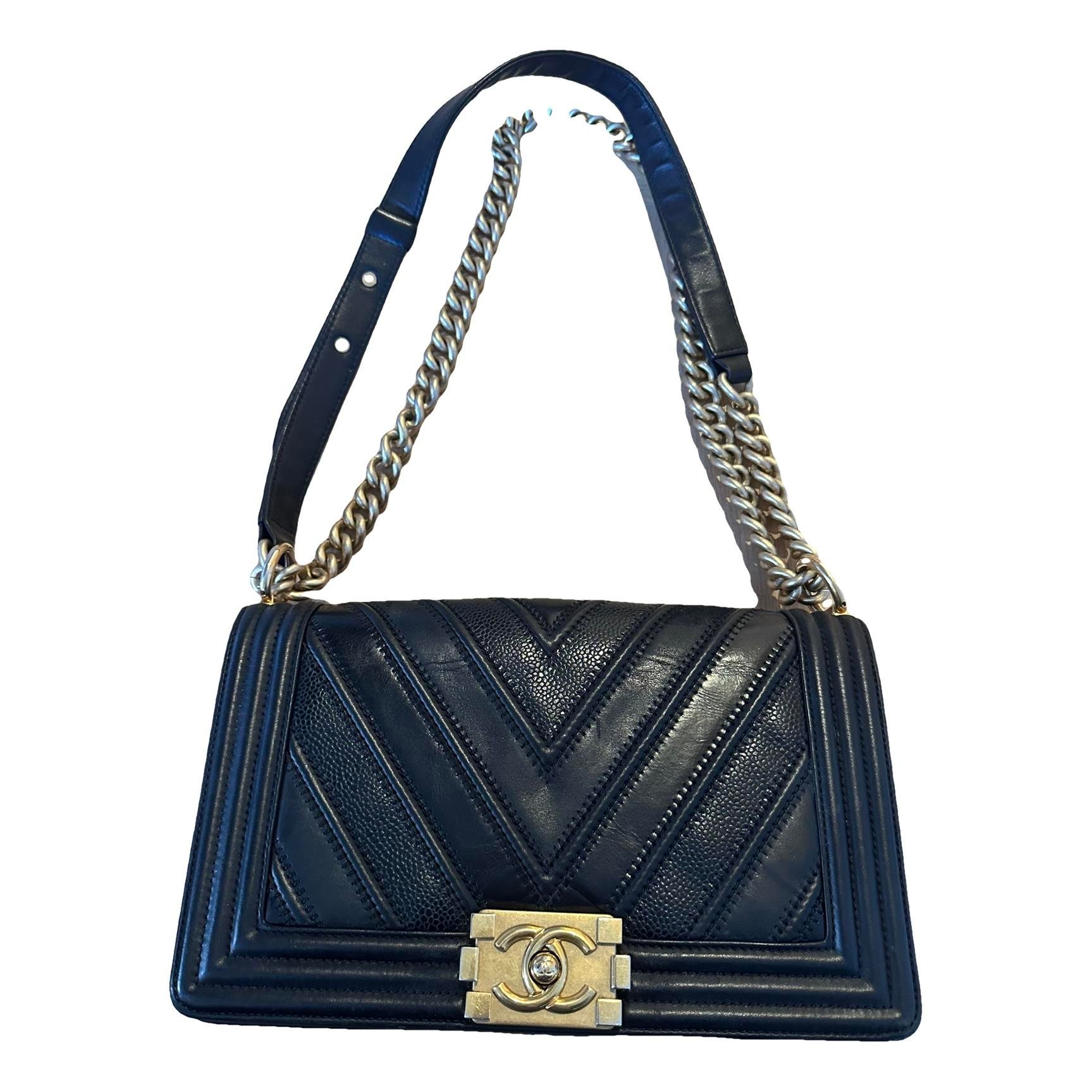 Boy patent leather crossbody bag