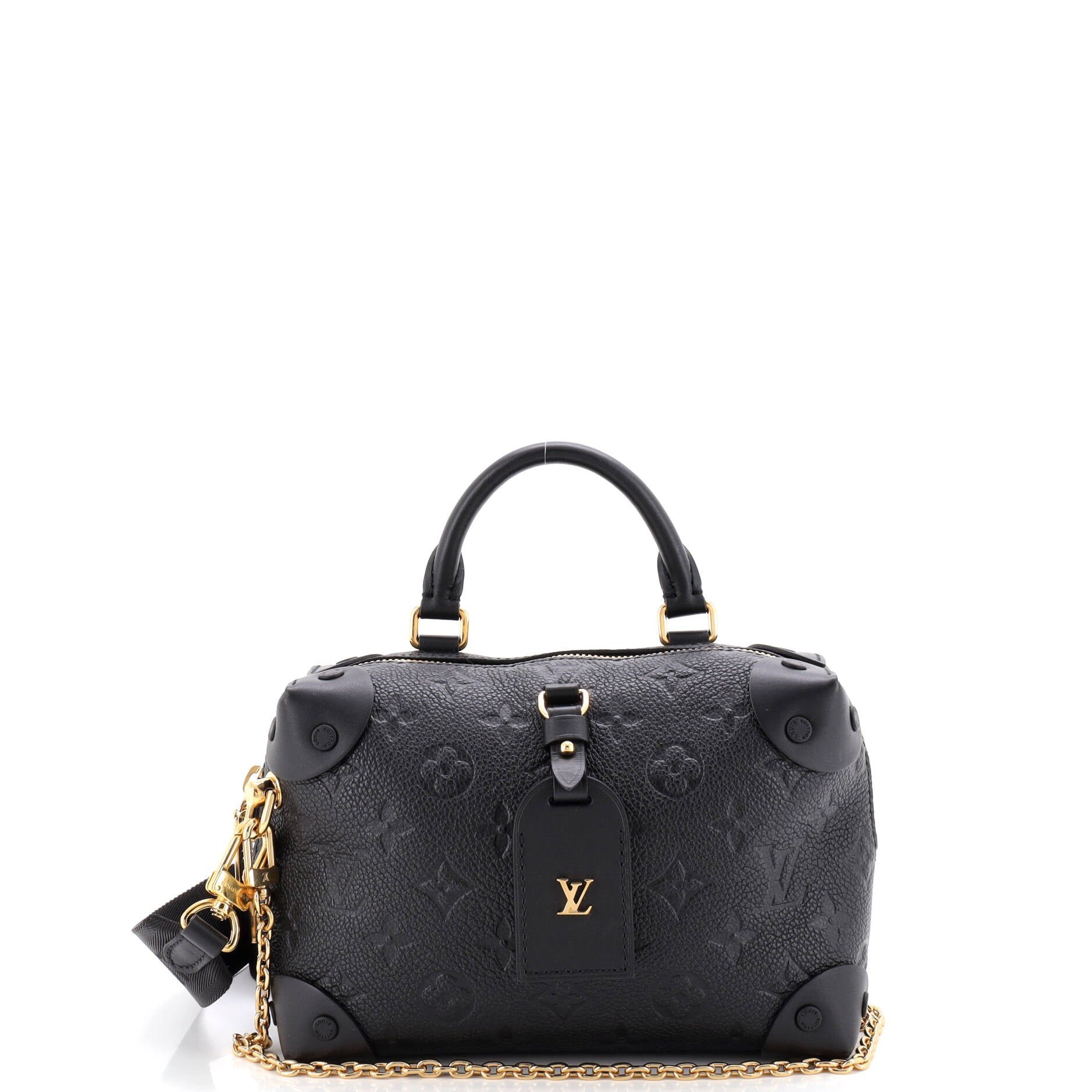 Petite Malle Souple Handbag Monogram Empreinte Leather