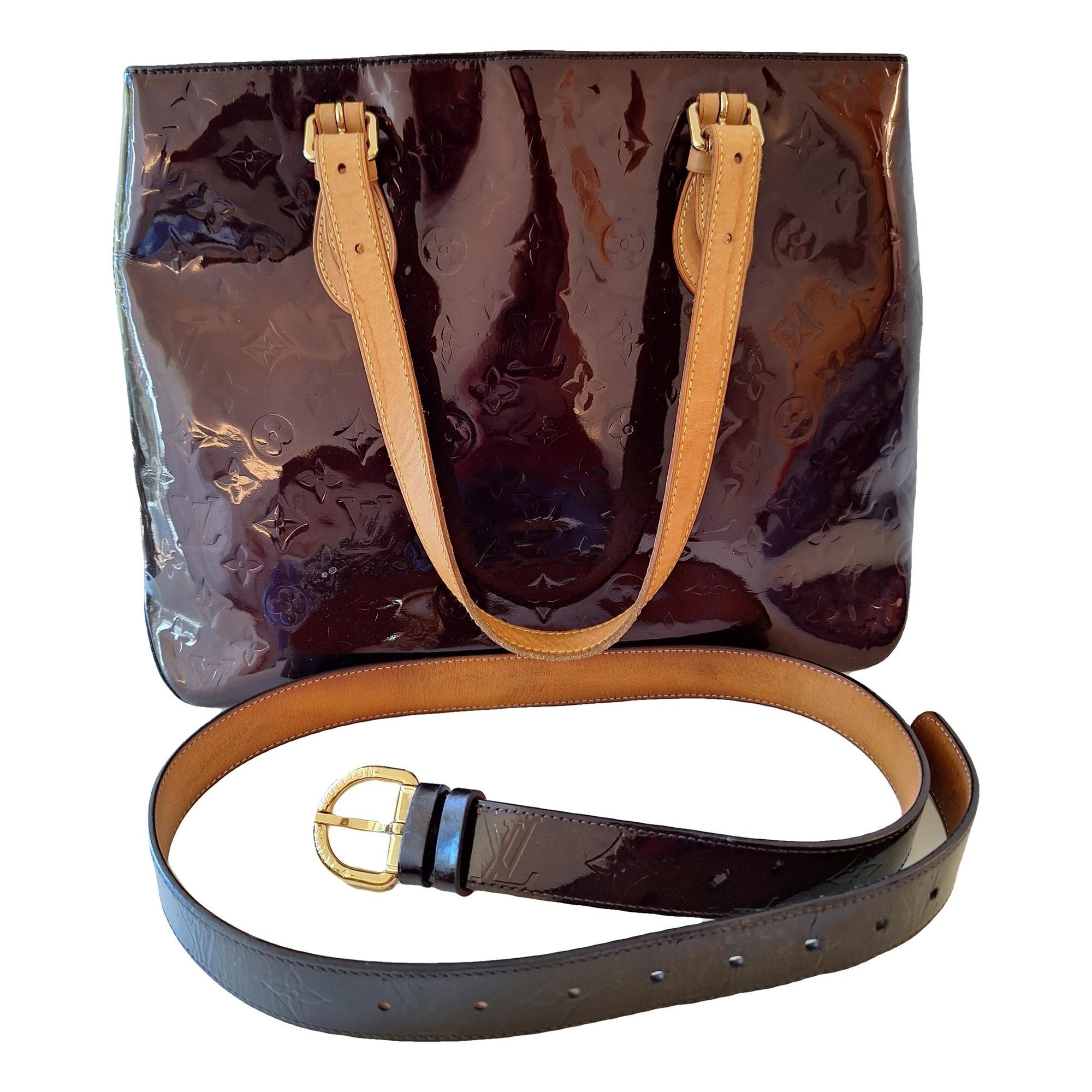 Brentwood leather handbag