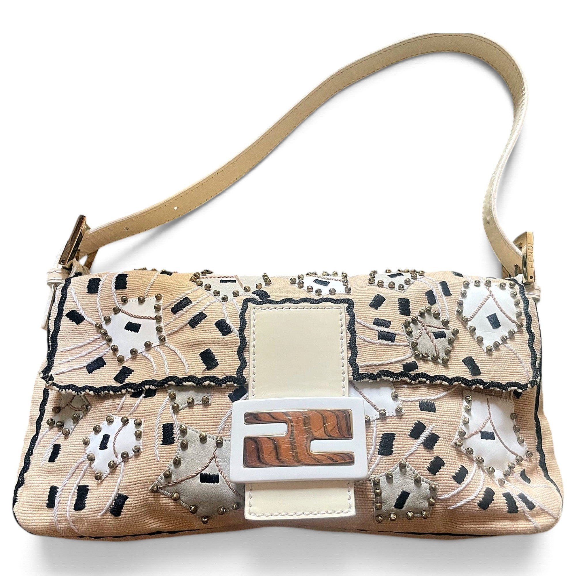 Baguette cloth handbag