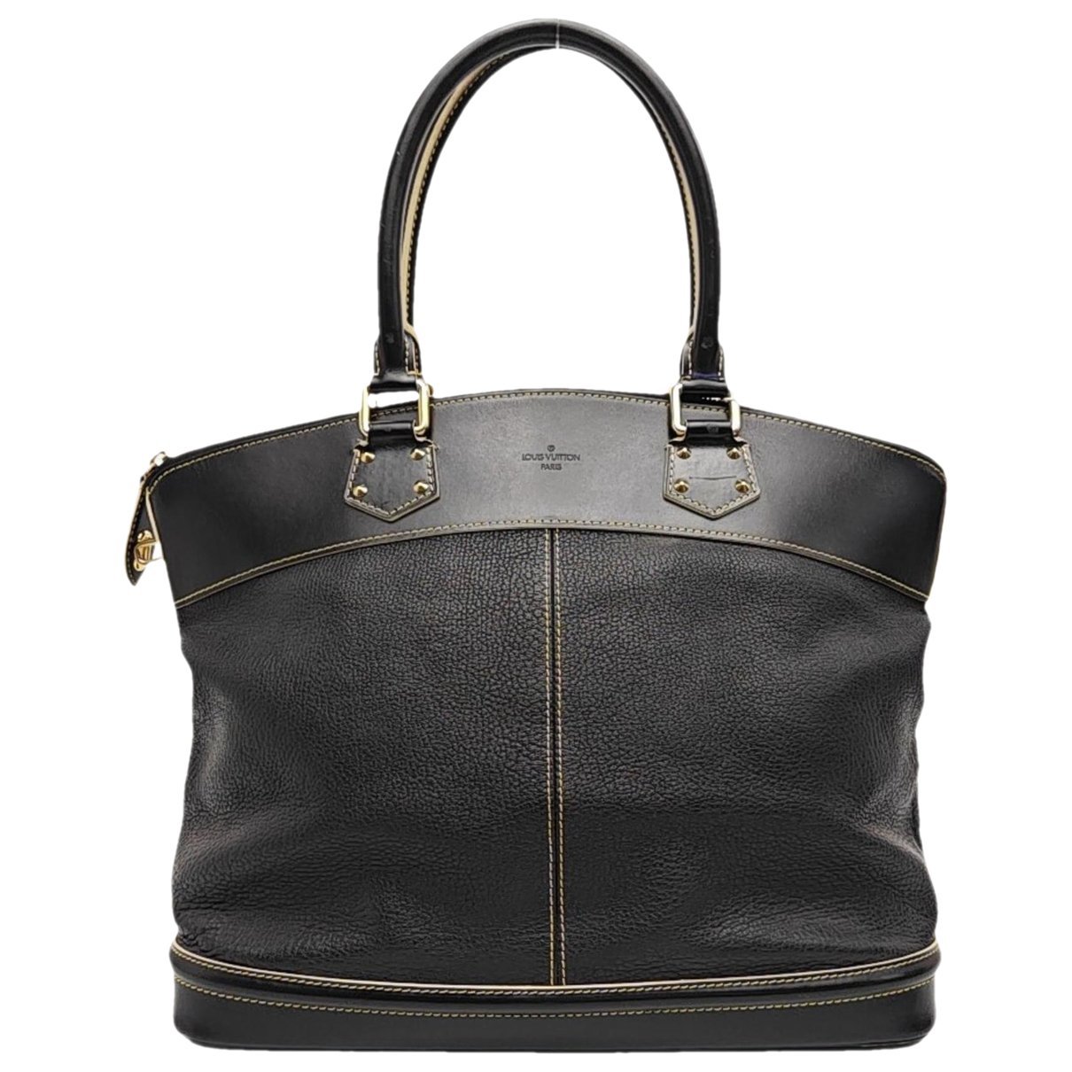 Lockit leather handbag