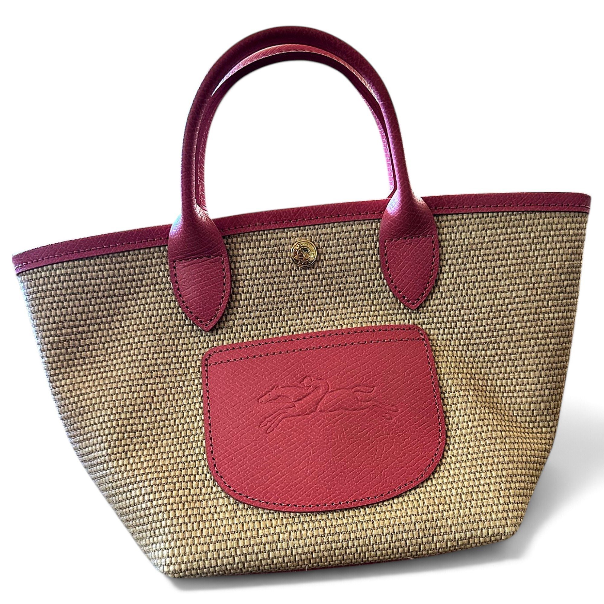 Leather tote