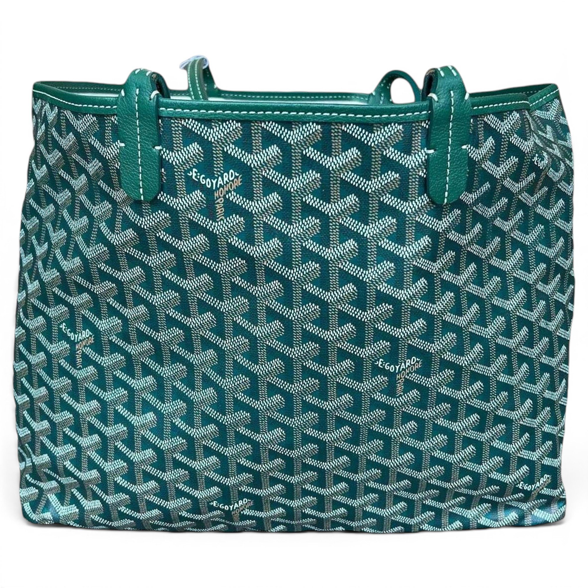 Goyard Saint-Louis leather handbag