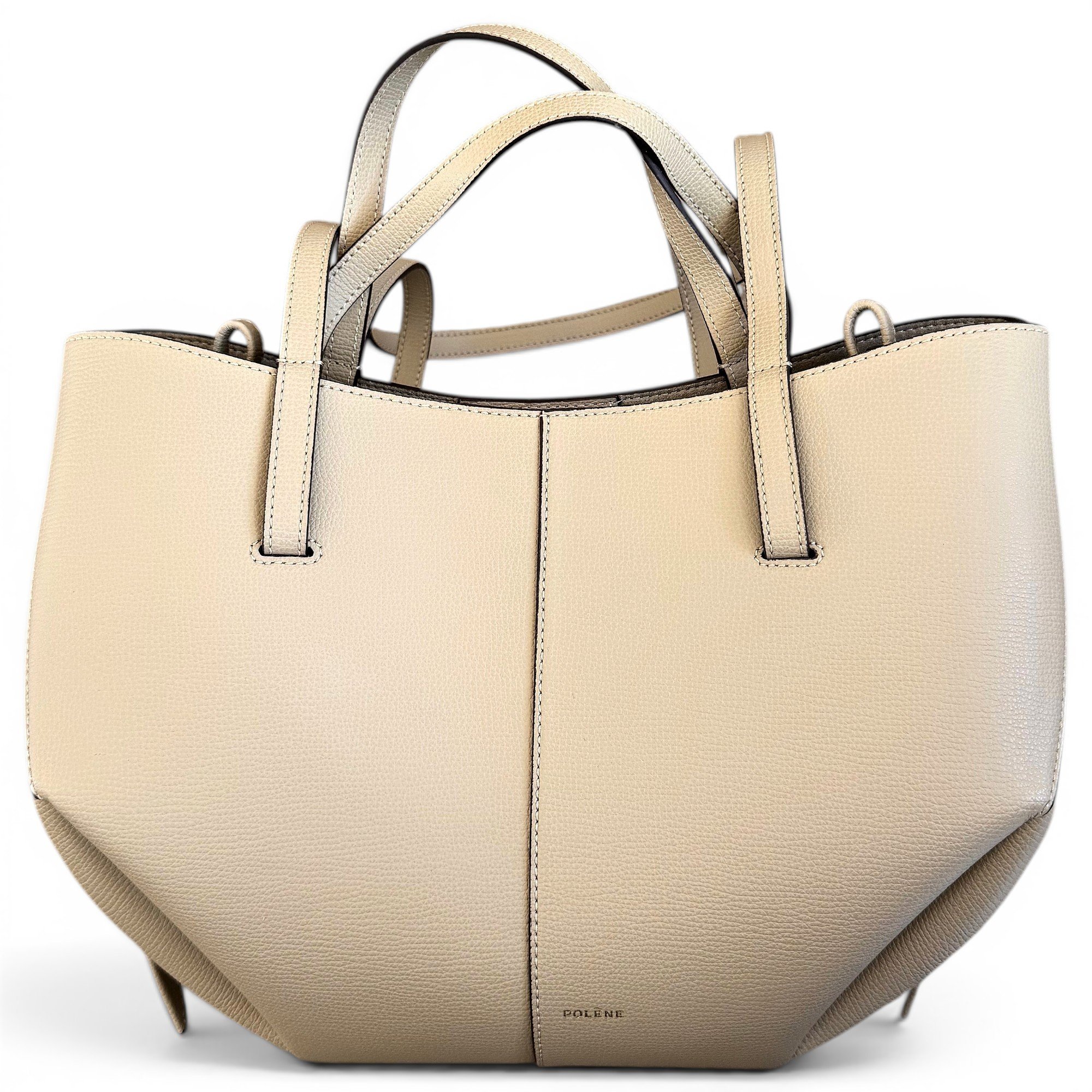 Polene Le Cabas leather tote