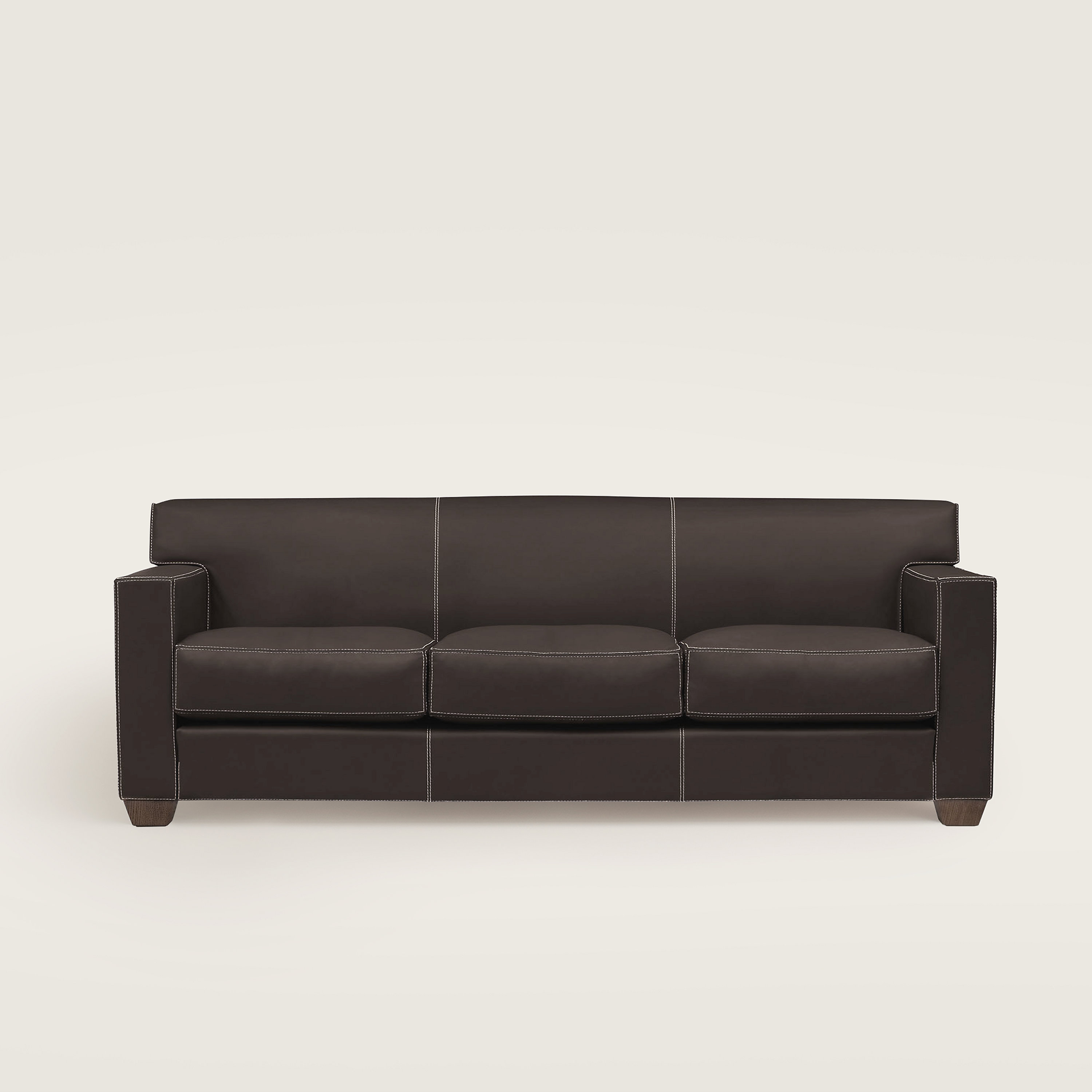 Reeditions J.-M. Frank par Hermès Comfortable 3-seater sofa
