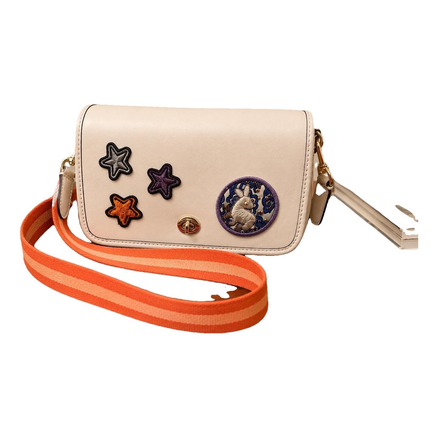 Leather crossbody bag