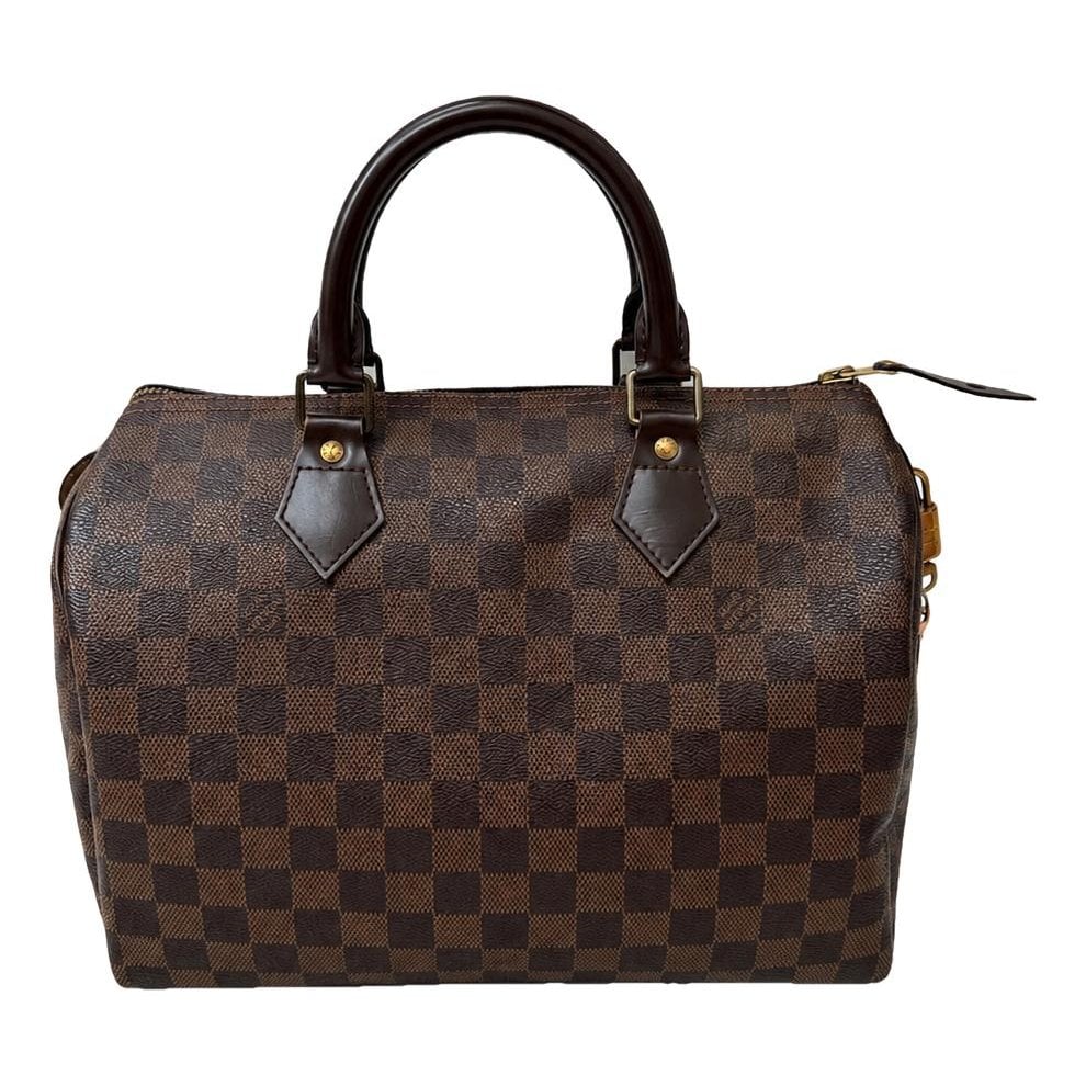Speedy leather handbag
