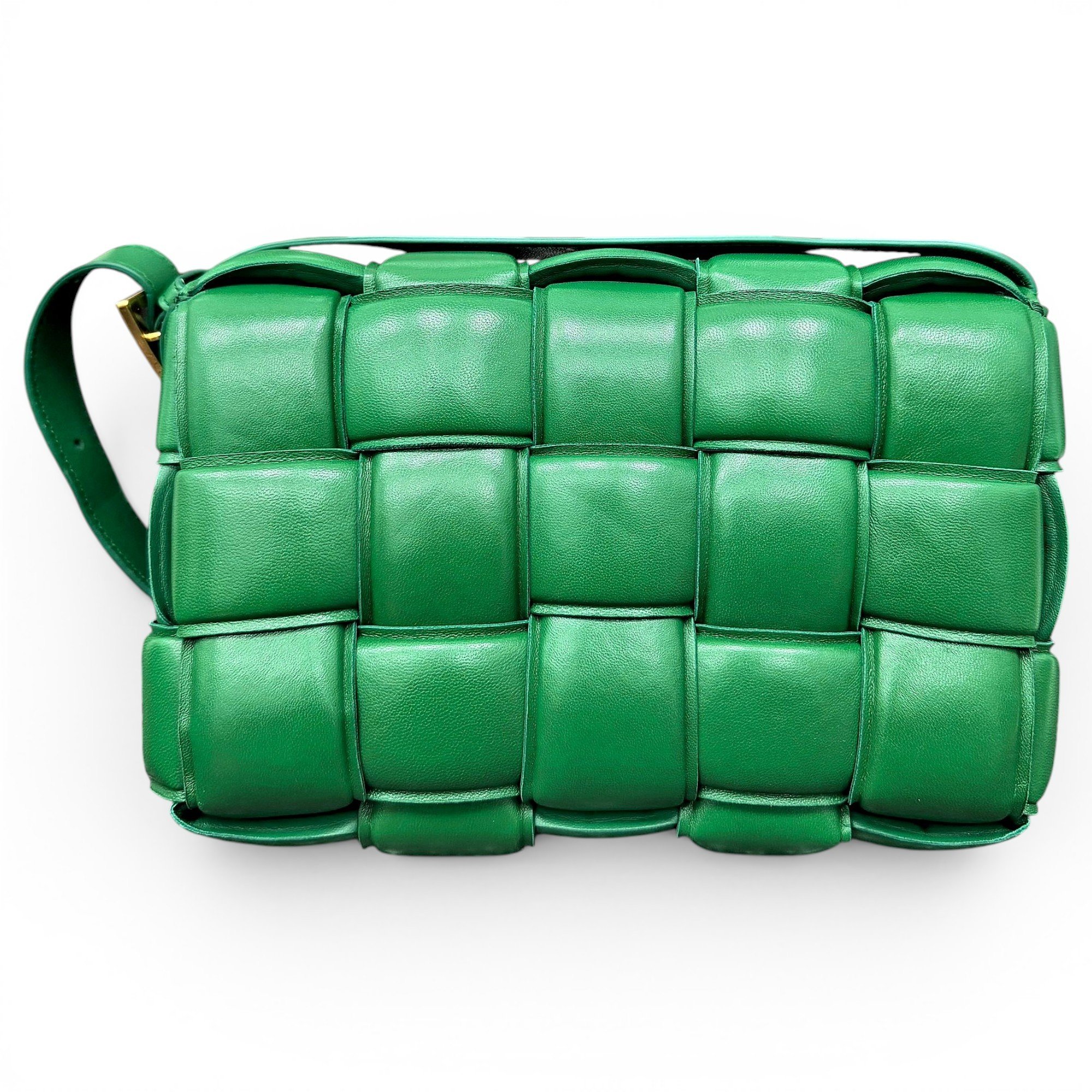 Cassette Padded leather handbag