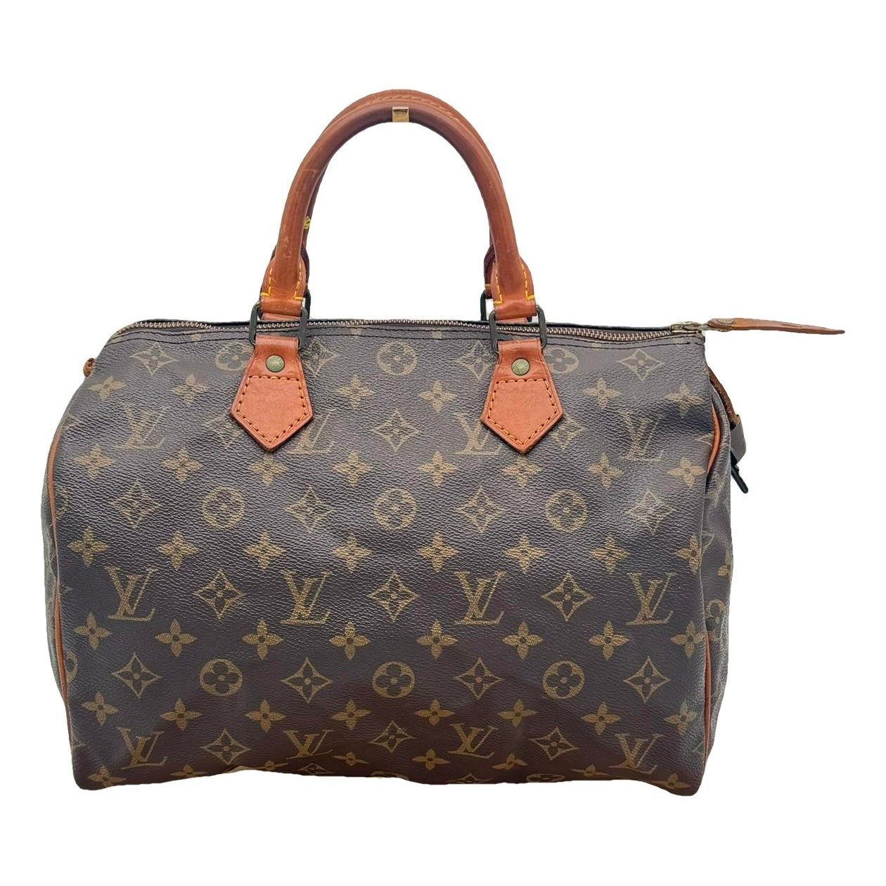 Speedy leather handbag