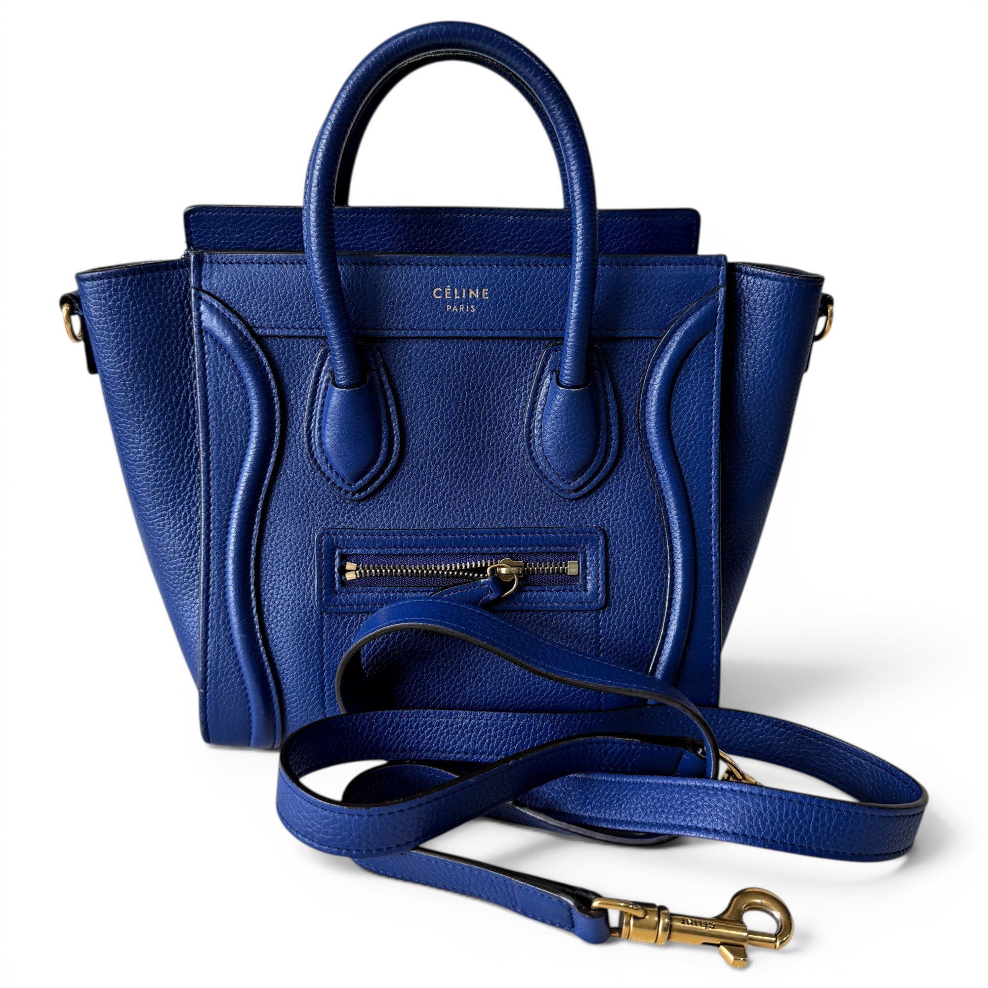 Nano Luggage leather handbag