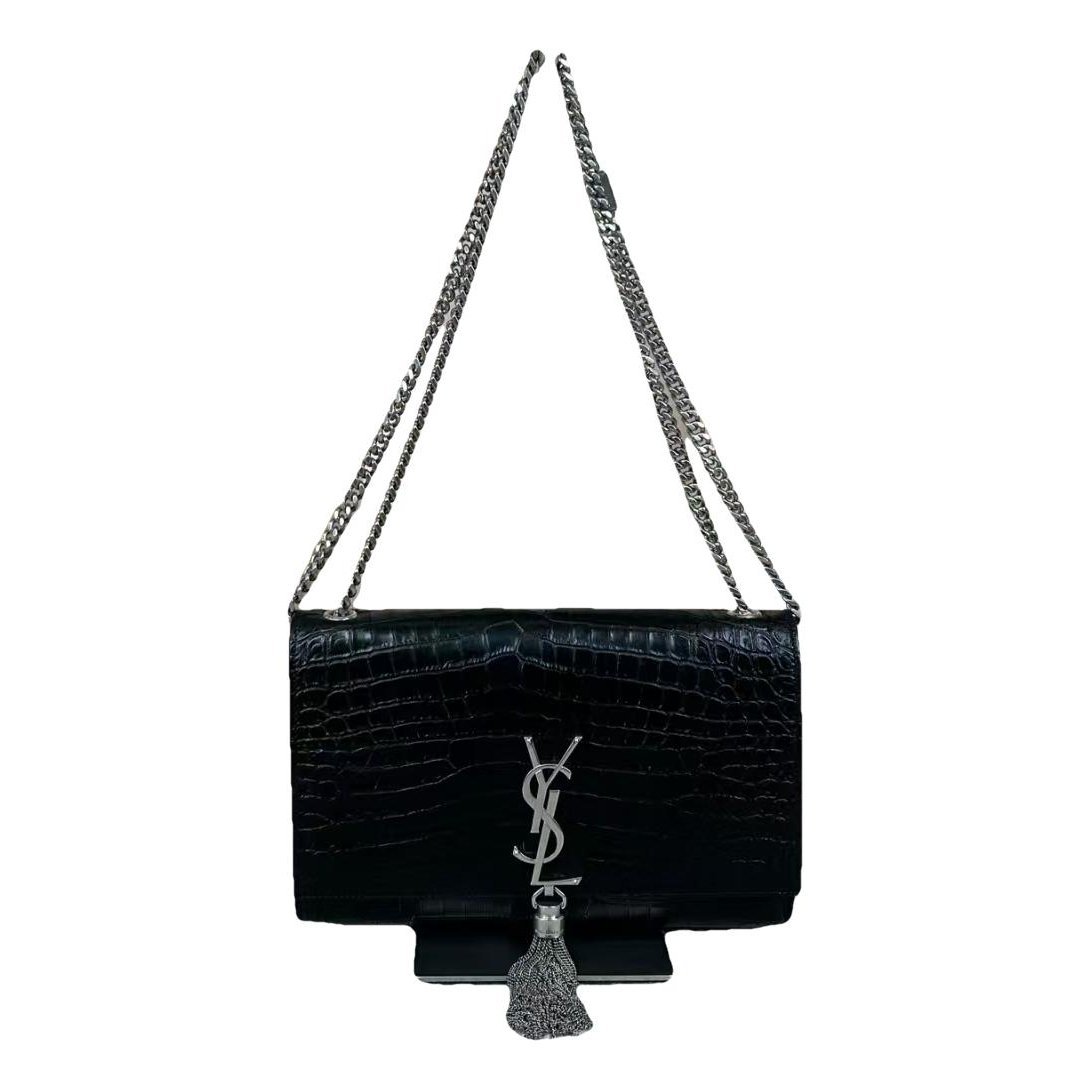 Pompom Kate leather crossbody bag