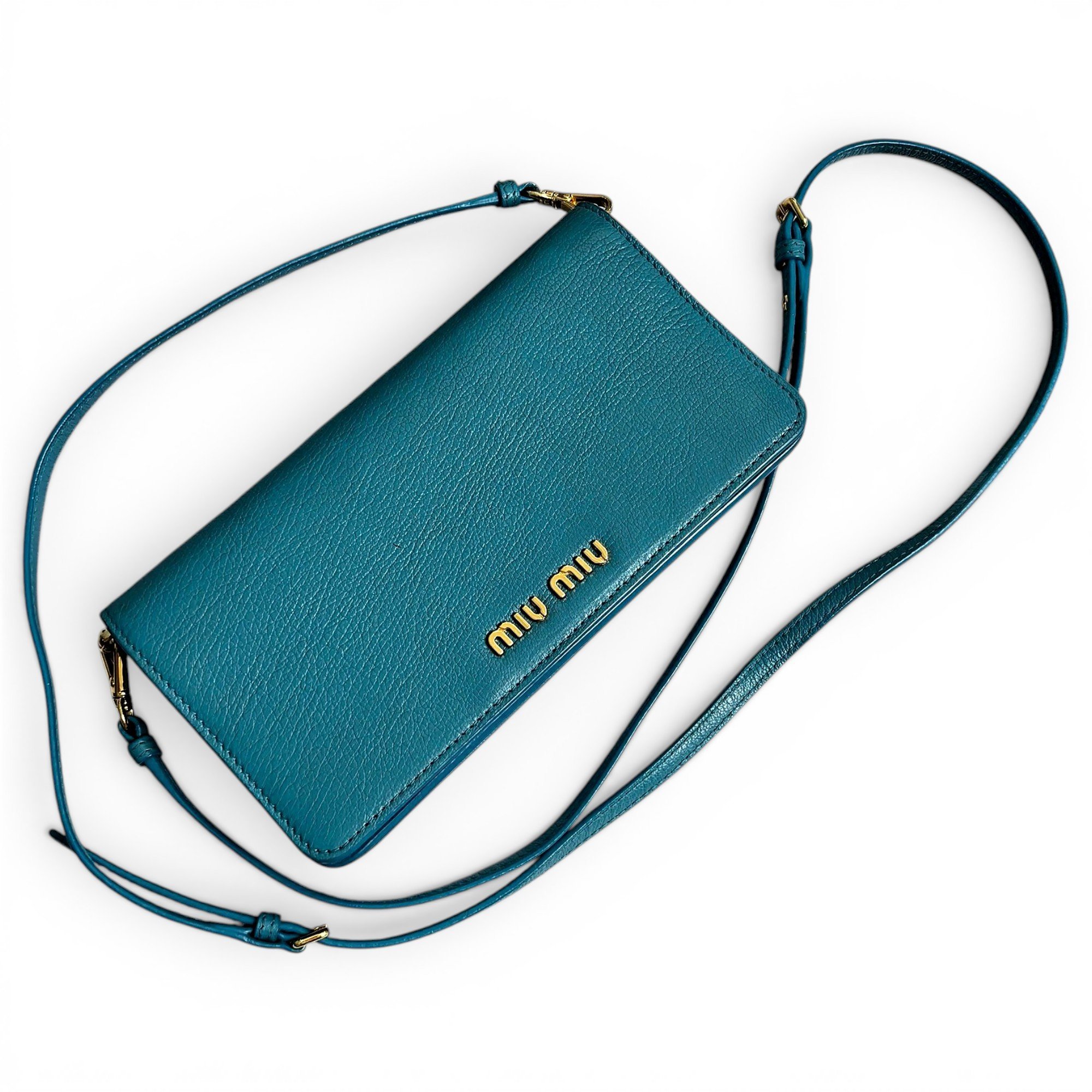 Leather crossbody bag