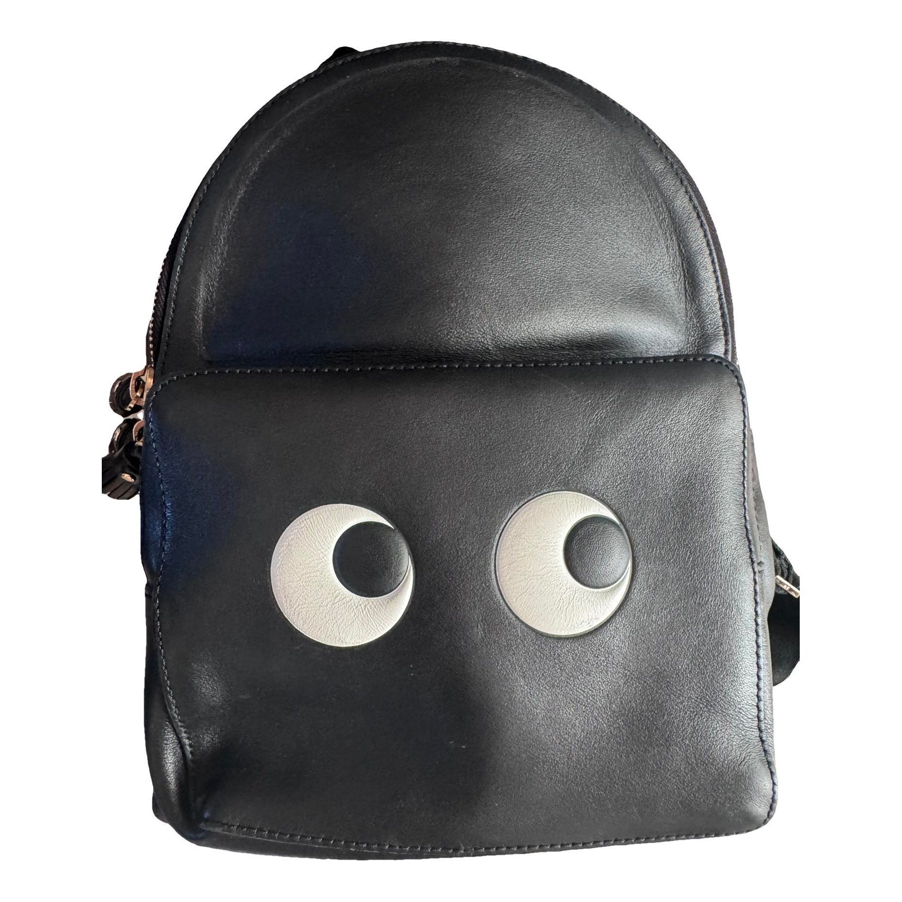 Leather backpack
