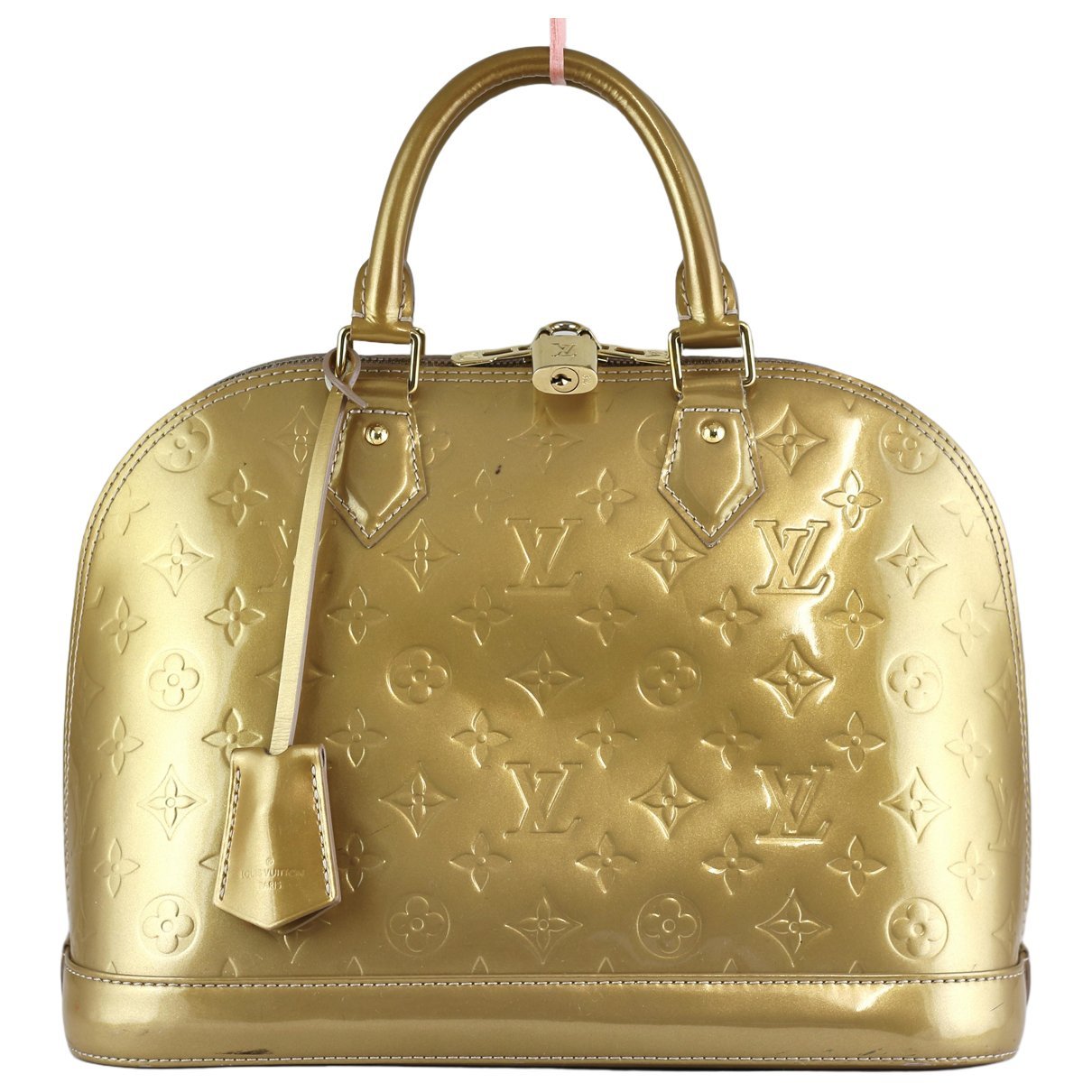 Alma patent leather handbag