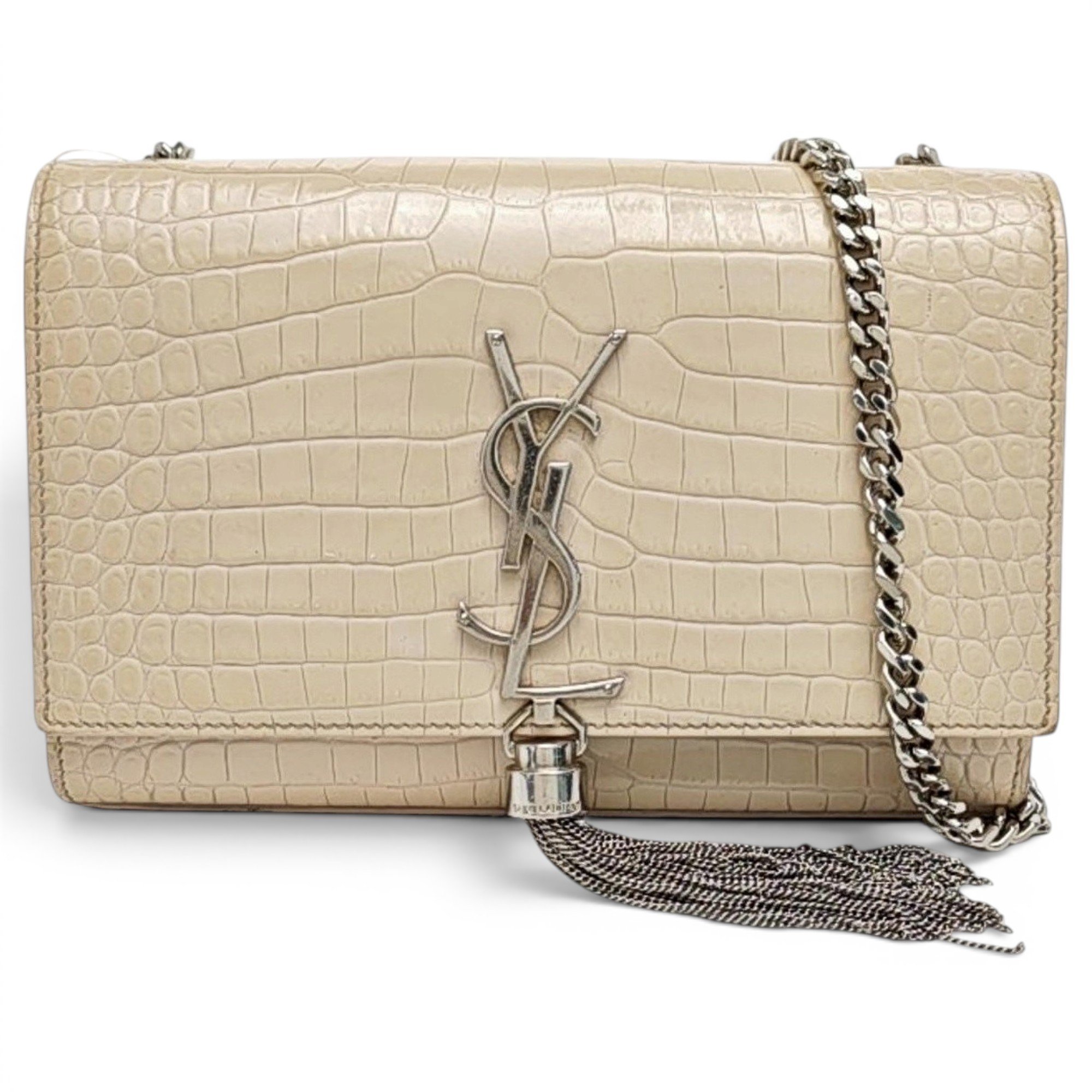 Saint Laurent Kate monogramme leather handbag