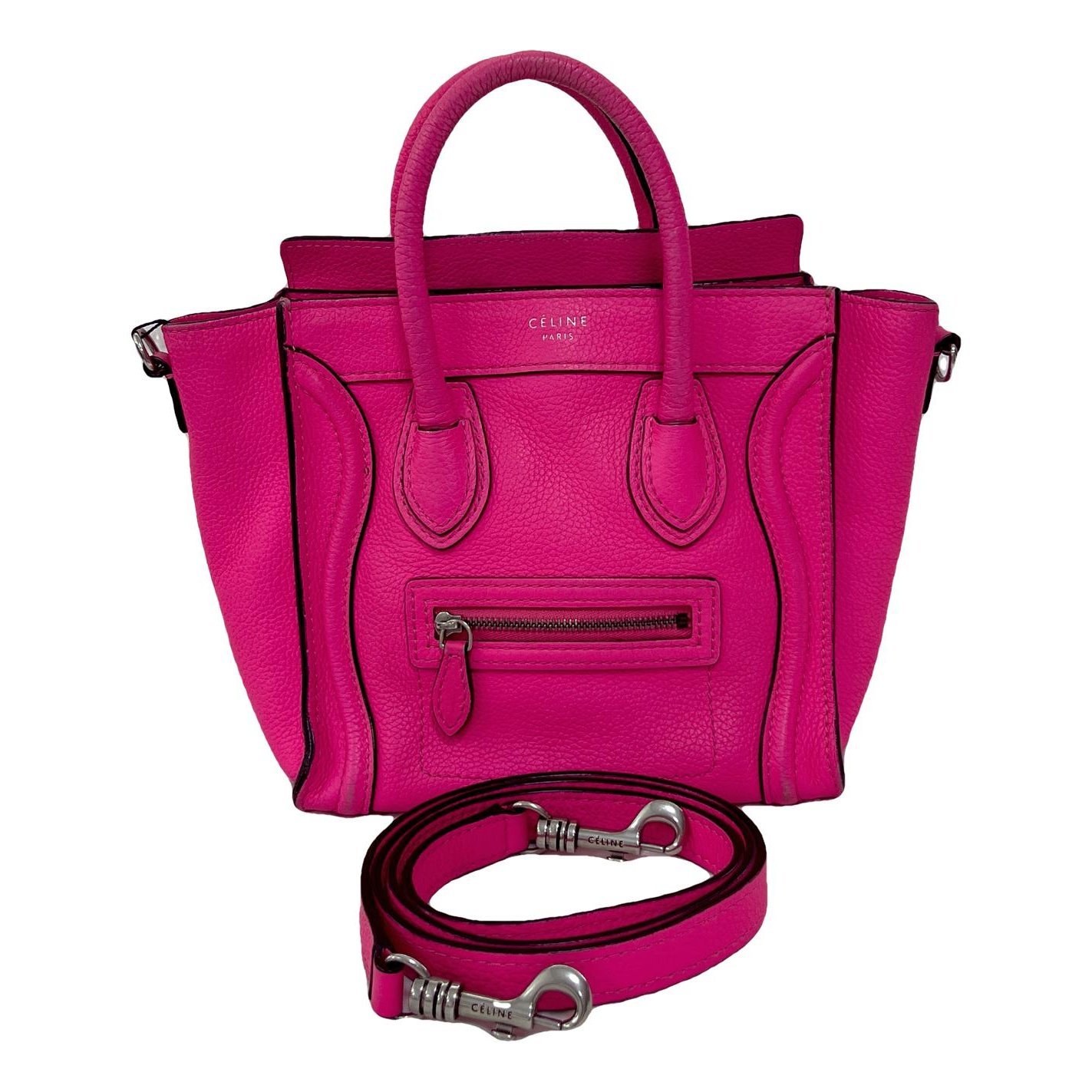Nano Luggage leather handbag