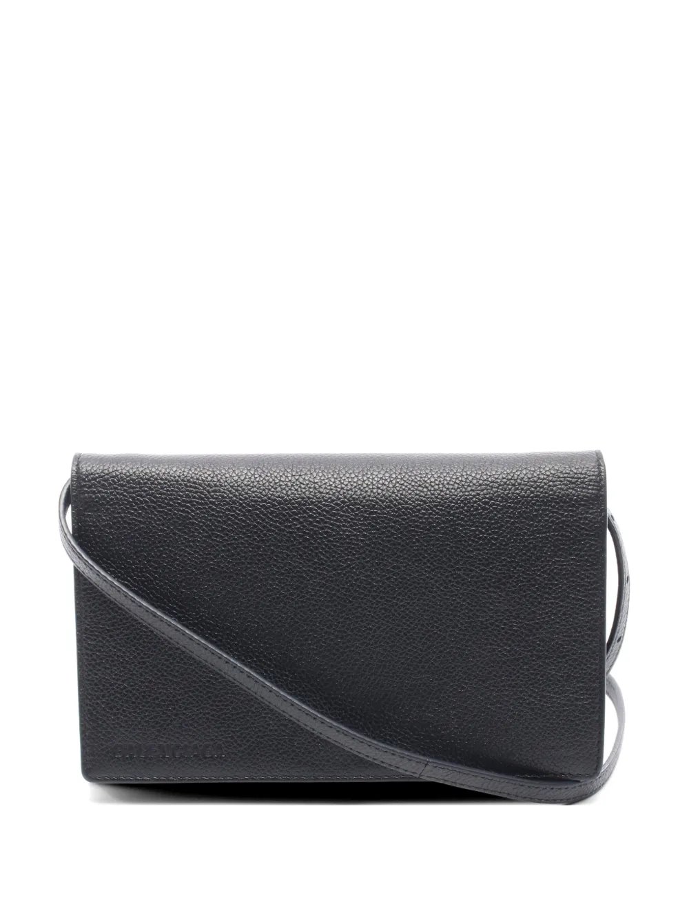 2000s logo leather crossbody bag