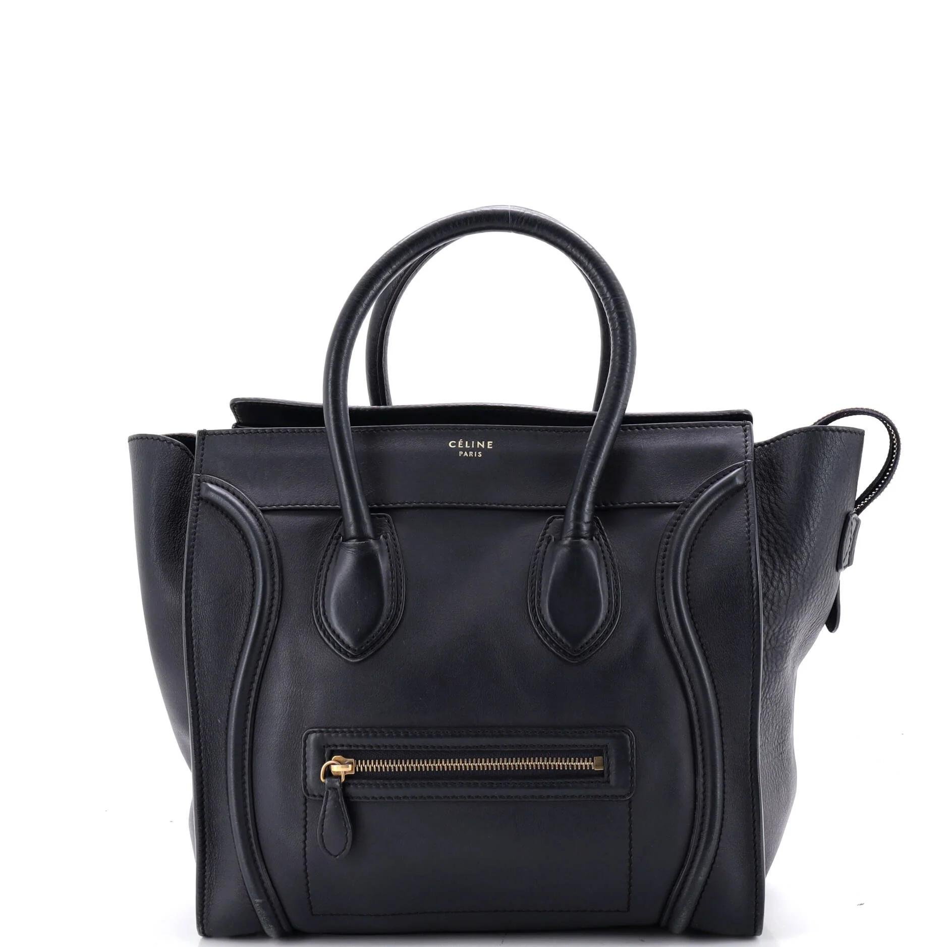 Leather tote