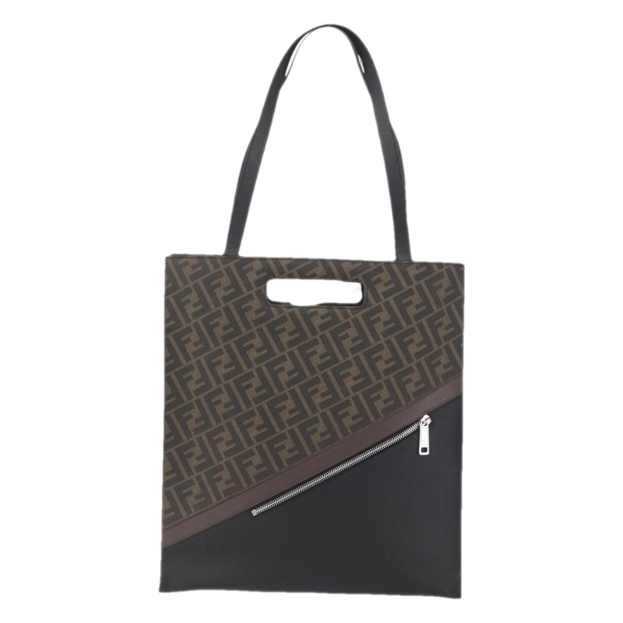 Leather tote