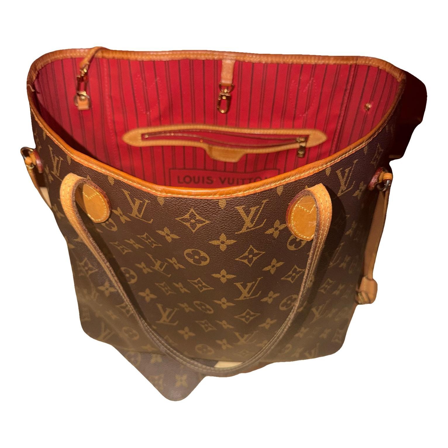 Neverfull leather tote