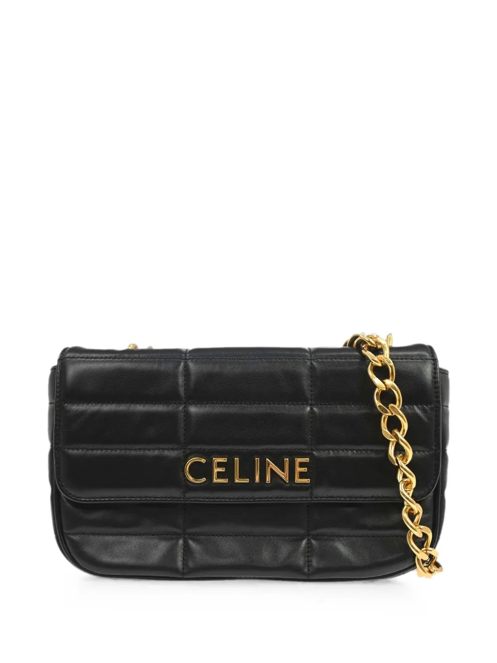 1990-2000s quilted chain shoulder bag
