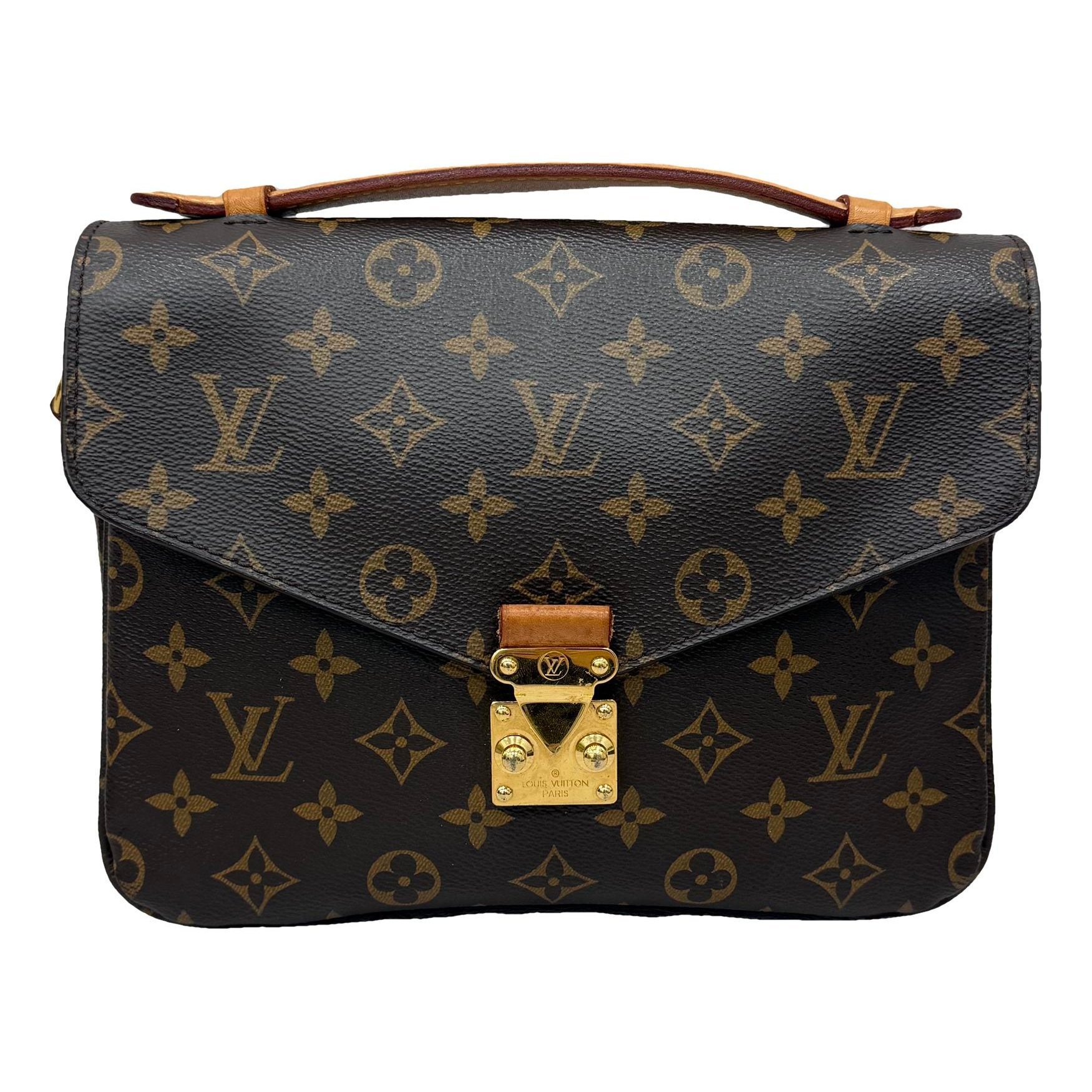 Metis leather handbag