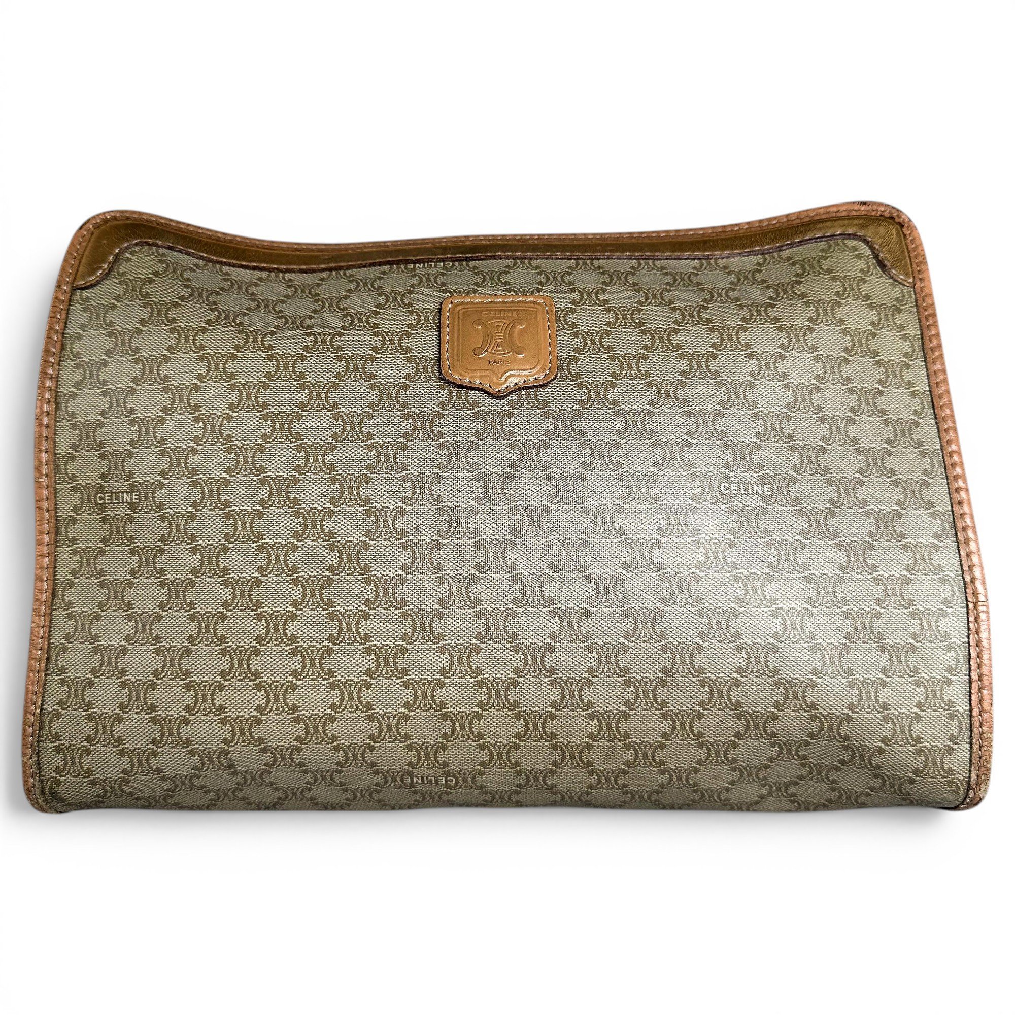 Triomphe leather mini bag