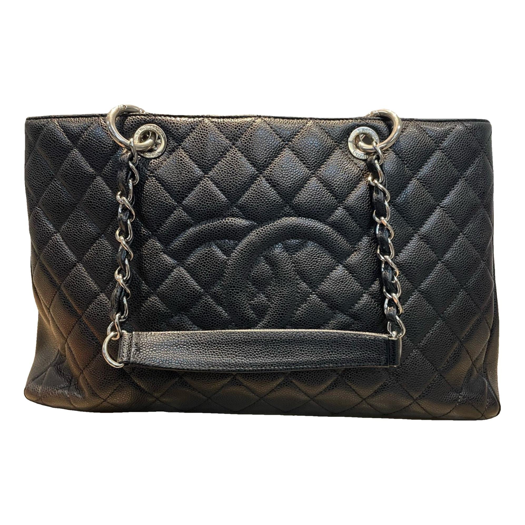 Grand shopping leather tote