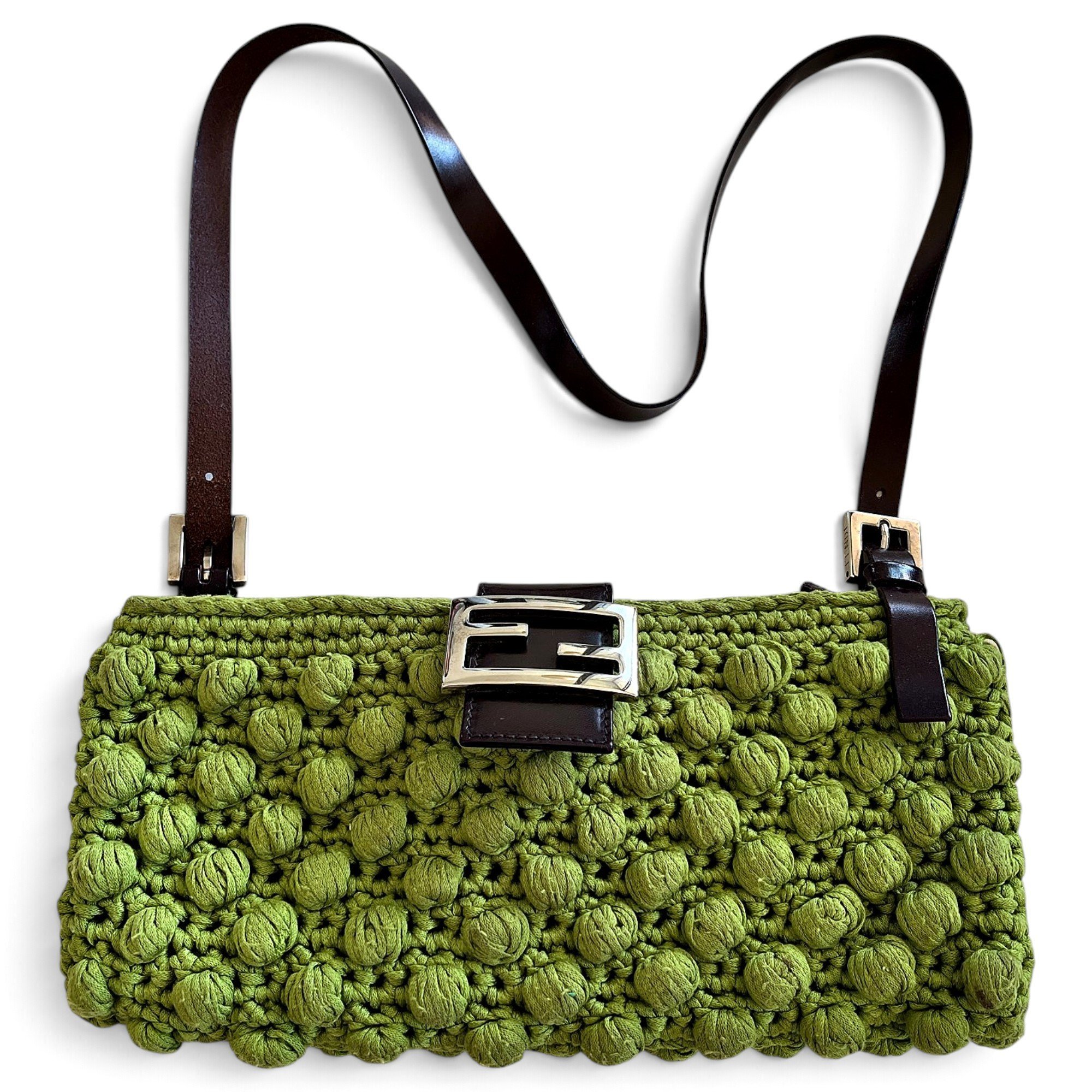 Fendi Baguette cloth handbag