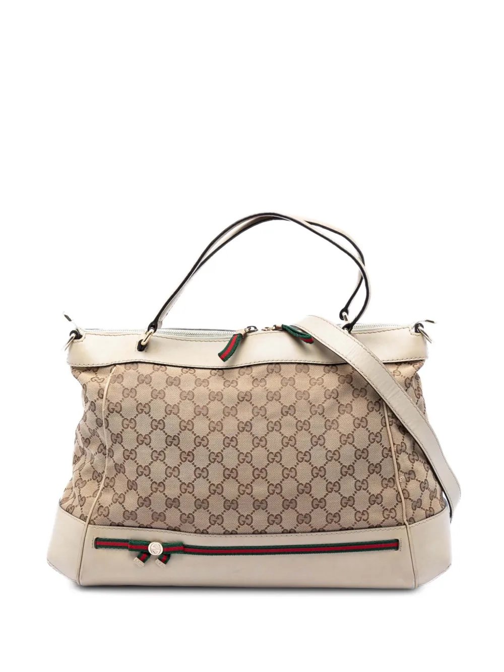 2016-2026 GG Canvas Web Mayfair satchel