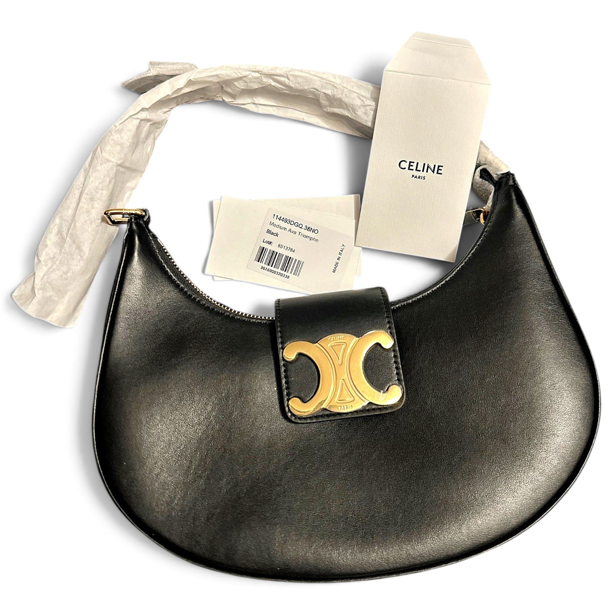 Ava leather handbag