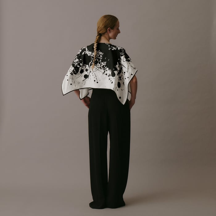 Cheval Surprise Embroidered Dossard Scarf