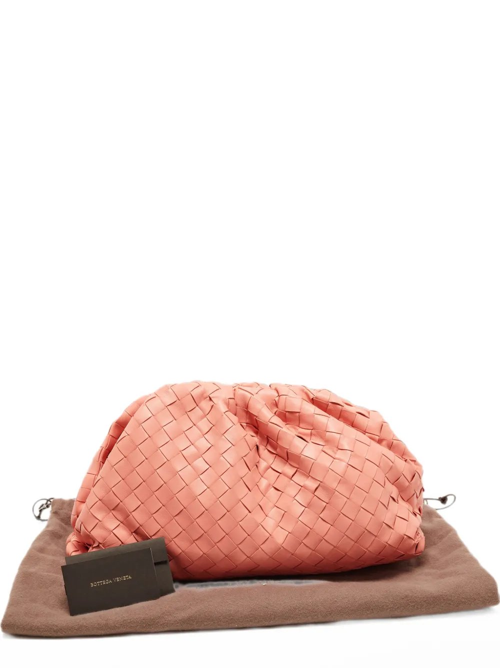 The Pouch Intrecciato clutch bag