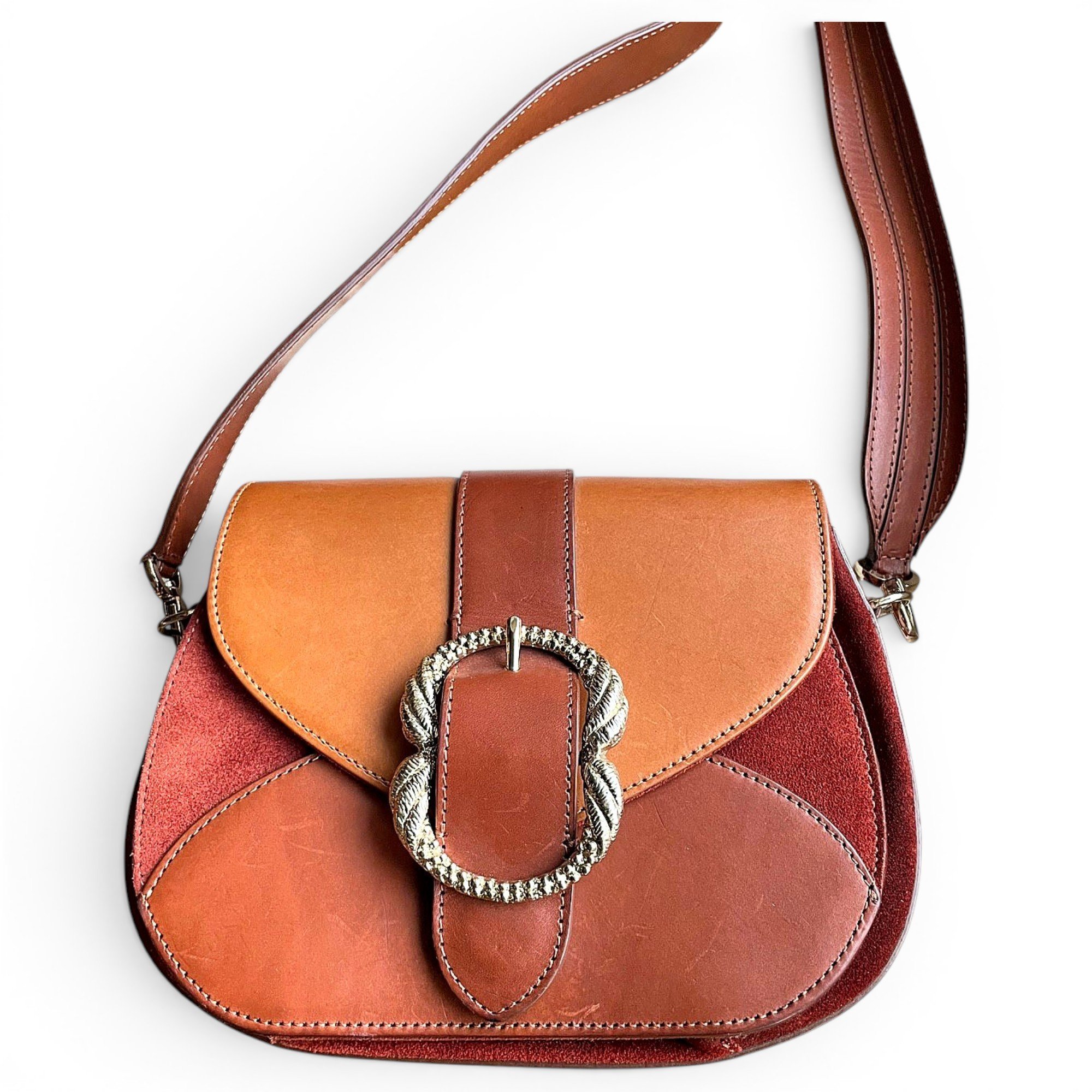 Leather handbag