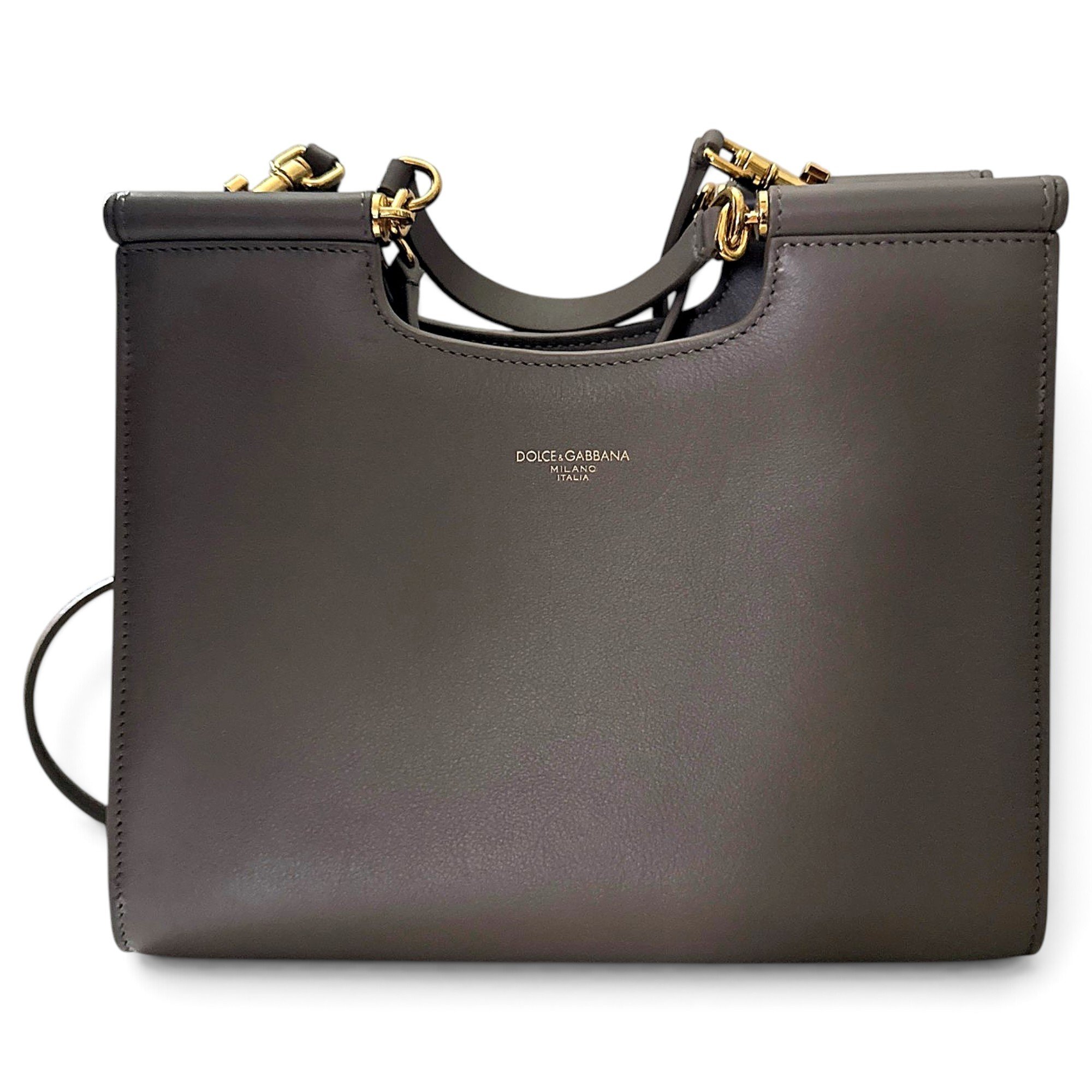 Dolce & Gabbana Sicily 62 leather handbag